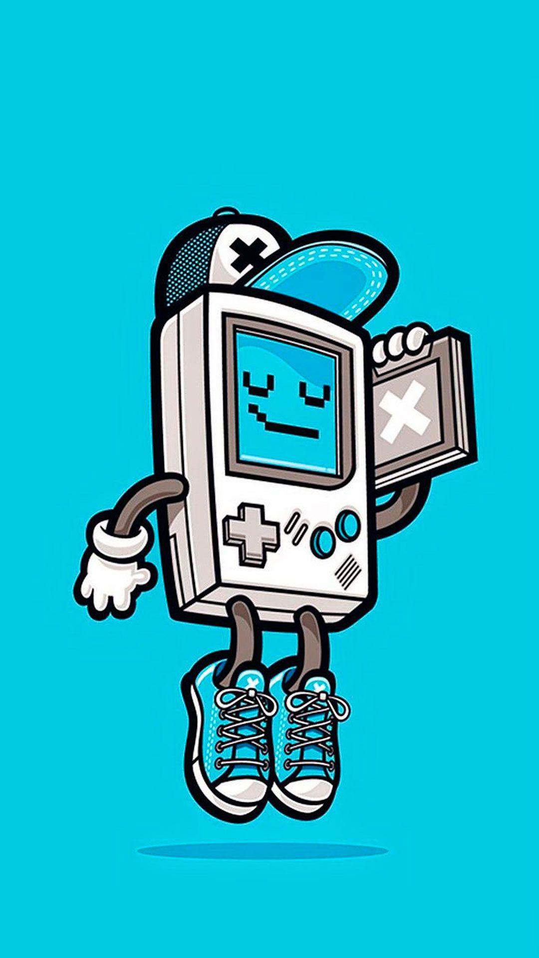 1080x1920 iPhone Retro Gaming Wallpaper