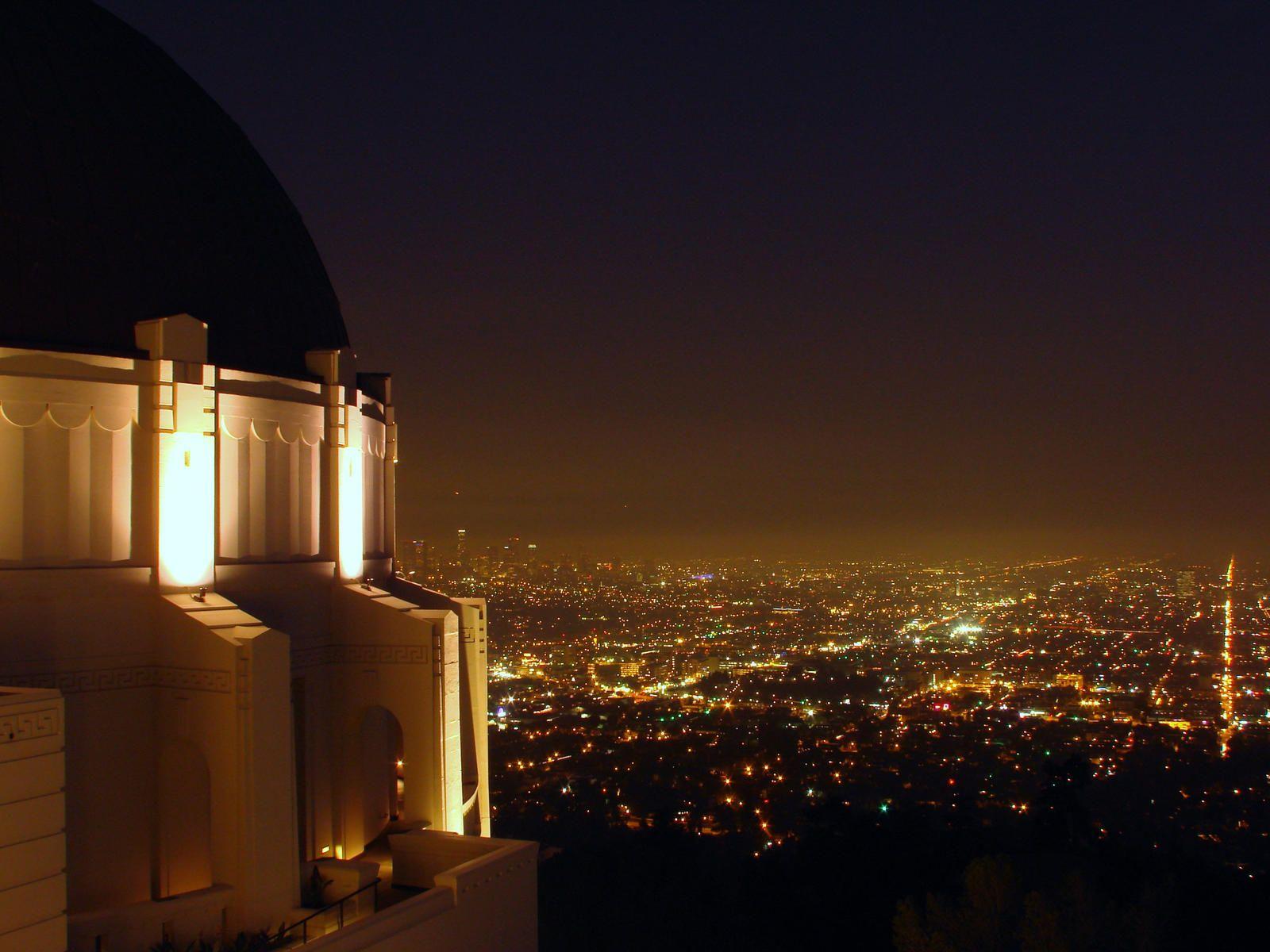 1600x1200 Griffith observatory los angeles wallpaperx1200