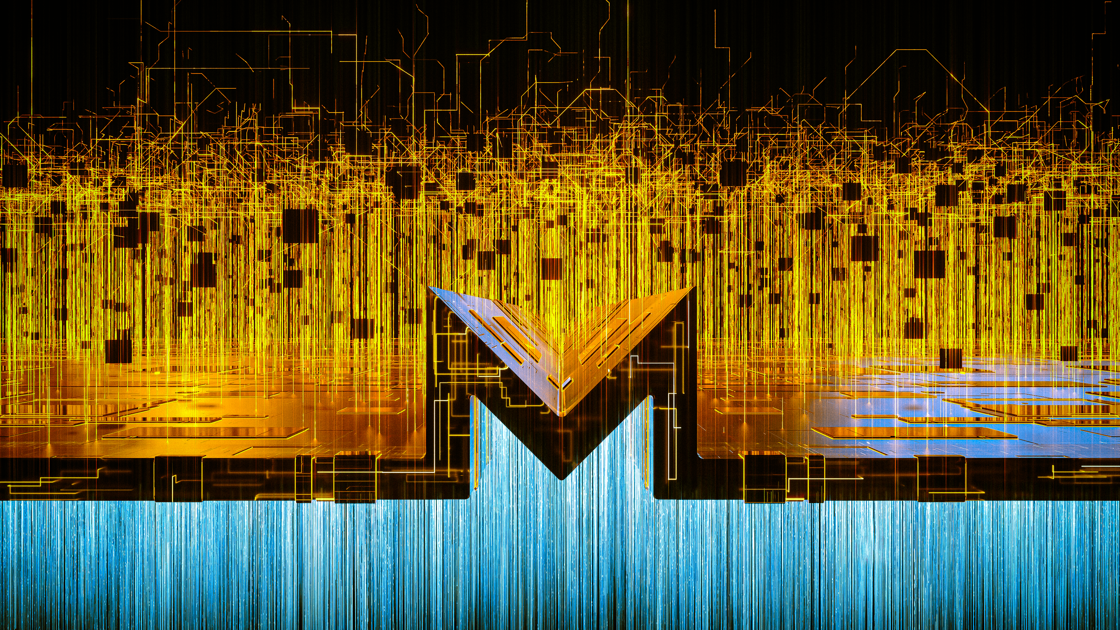 3840x2160 OC Worked With A Good Friend (u Chroniclnsomniac) To Create This Awesome Monero Wallpaper. Full Resolution Download In The Comments. Enjoy!