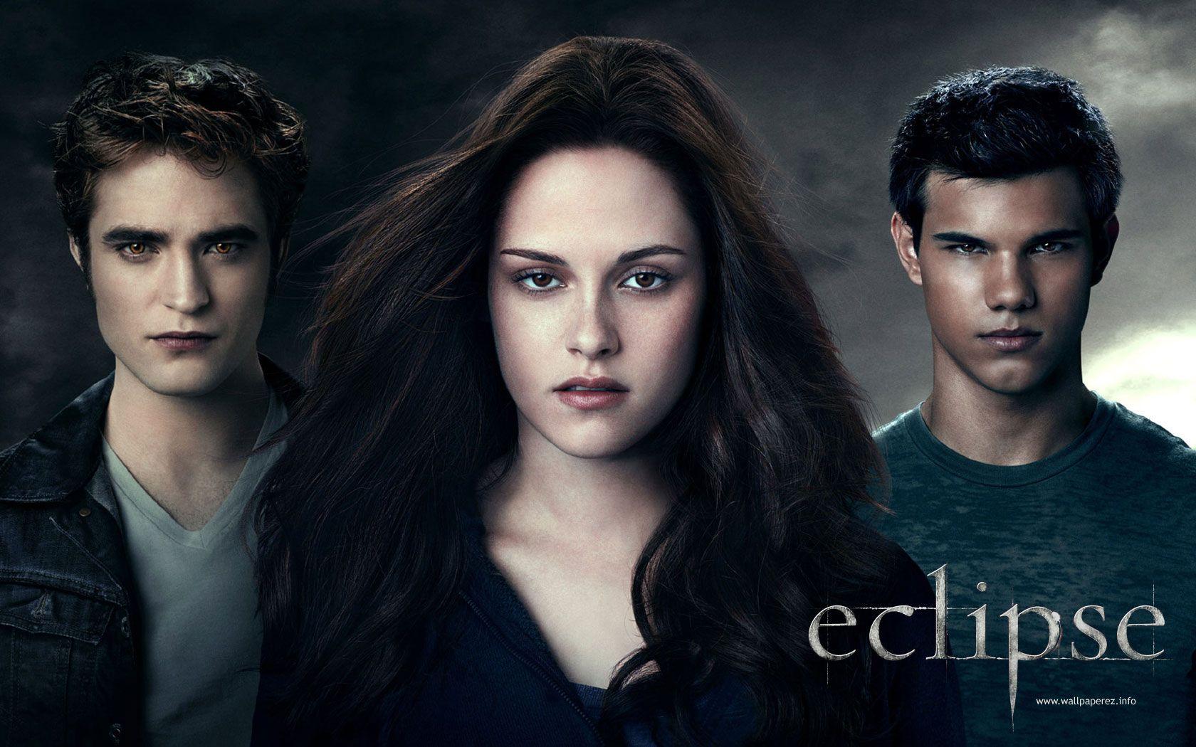 1680x1050 Bella Swan Edward Cullen Jacob Black Kristen Stewart Robert Pattinson Taylor Lautner Wallpaper:1680x1050