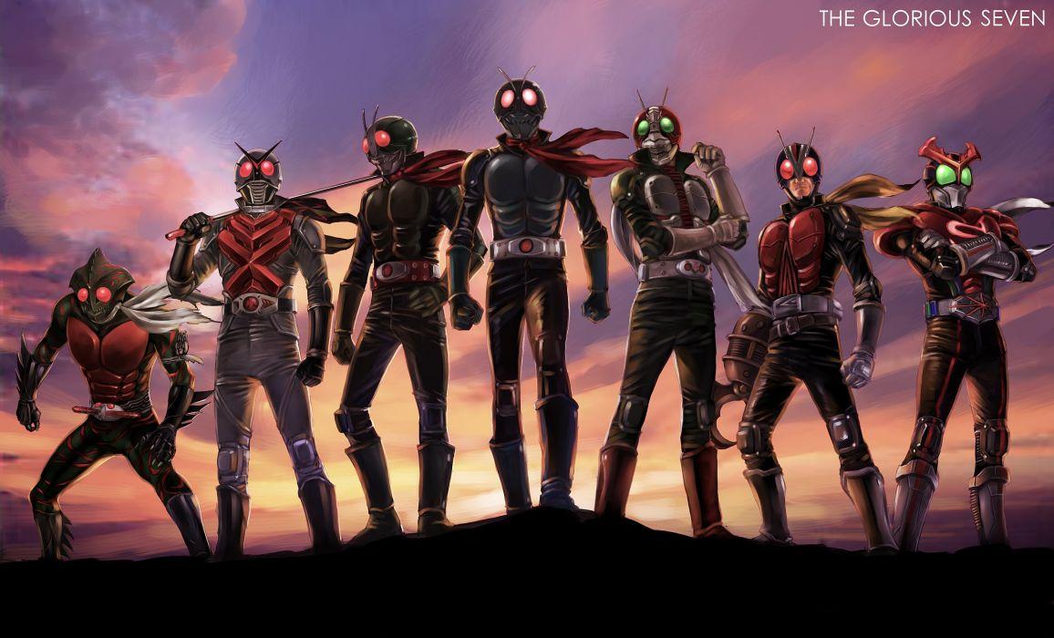 KAMEN-RIDER tokusatsu superhero series sci-fi manga anime kaman rider  action wallpaper, 1680x1050, 411068