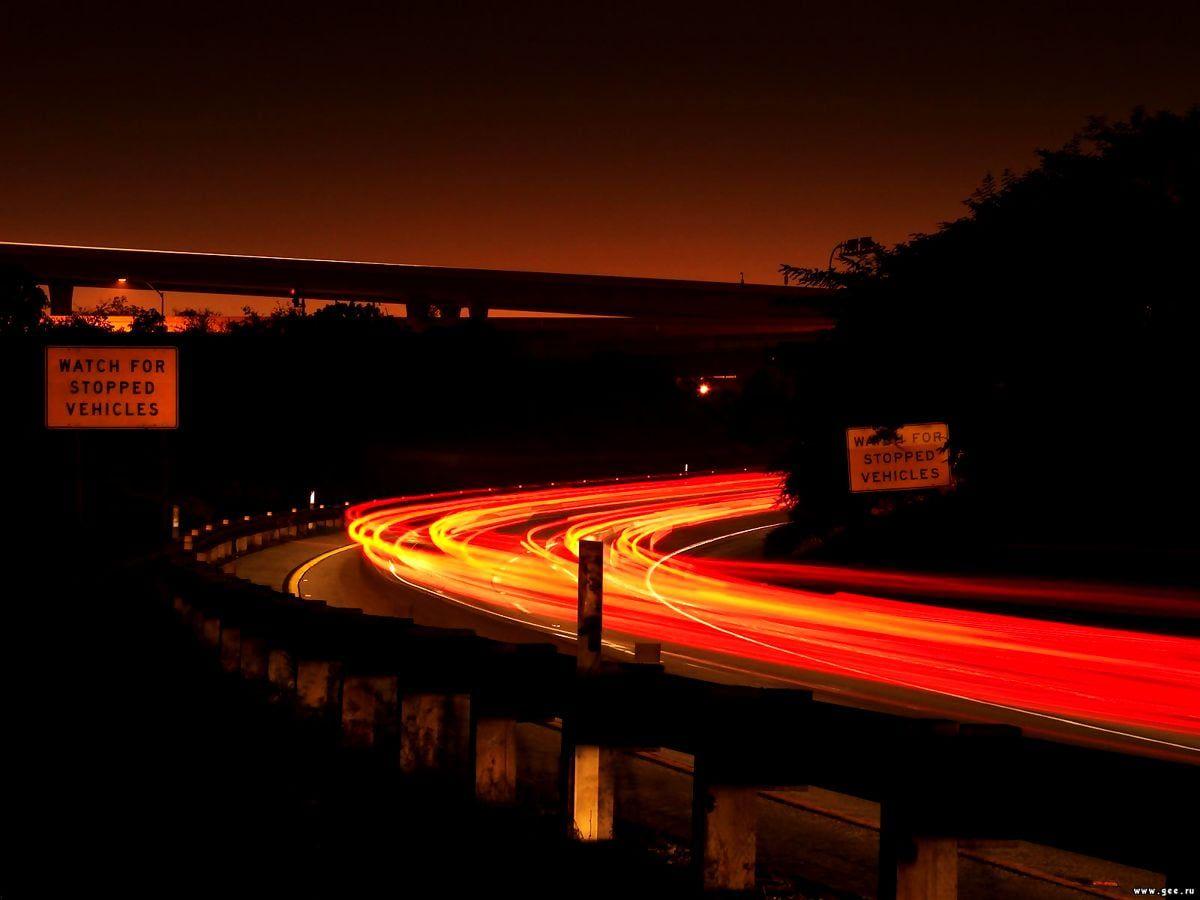 1200x900 Cool wallpaper Road, Night, Highway. FREE Best background