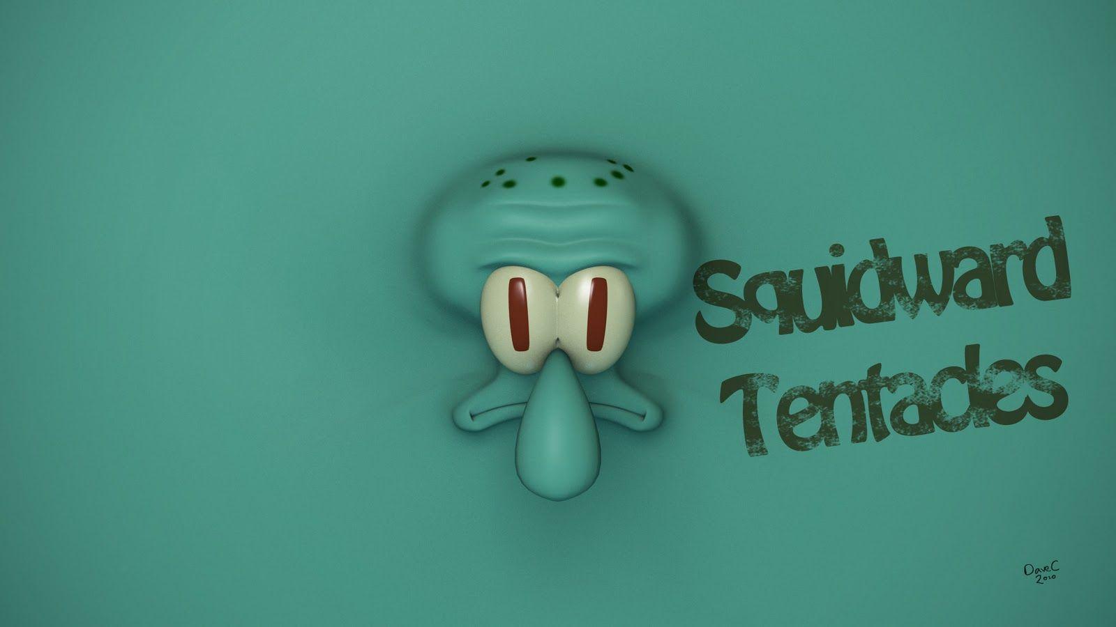 1600x900 Squidward Wallpaper