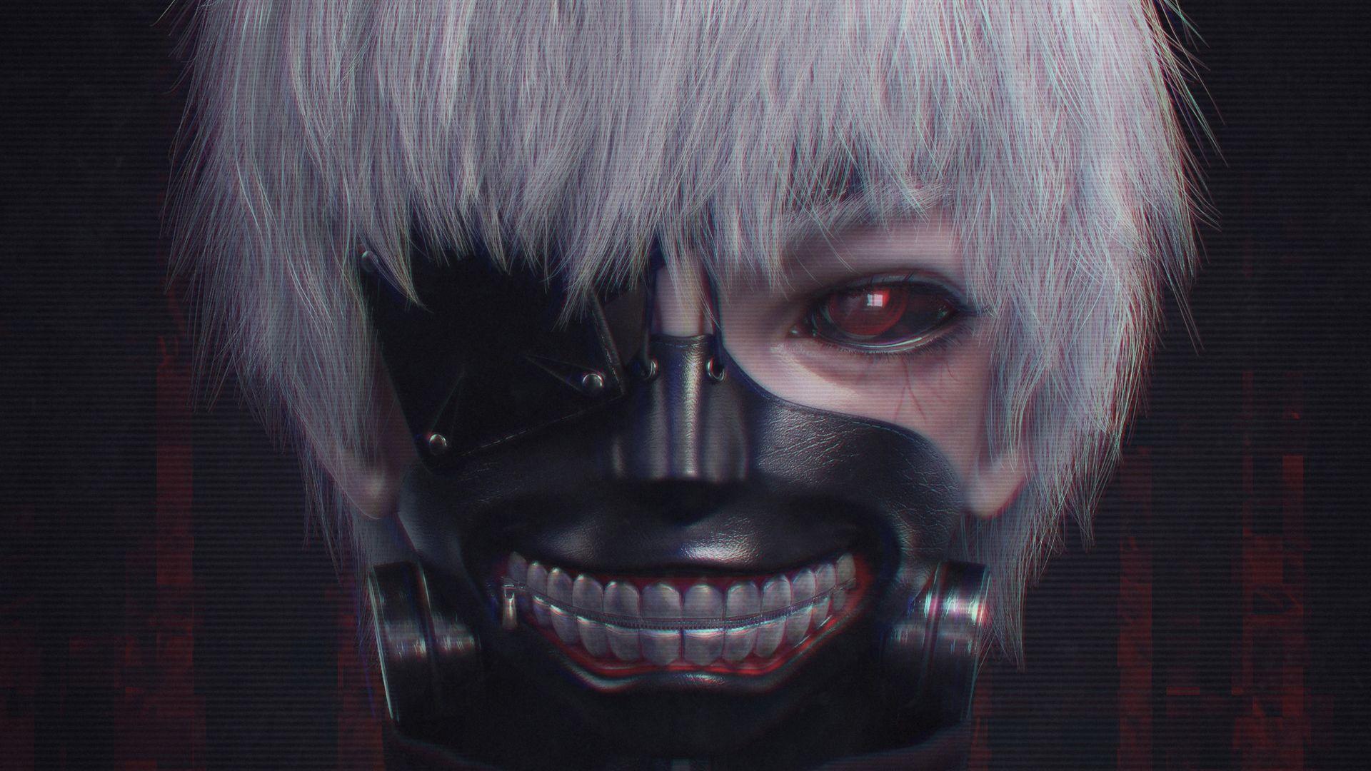 1920x1080 Desktop Wallpaper Tokyo Ghoul, Kaneki Ken's Face, Anime, HD Image, Picture, Background, Rrzisg