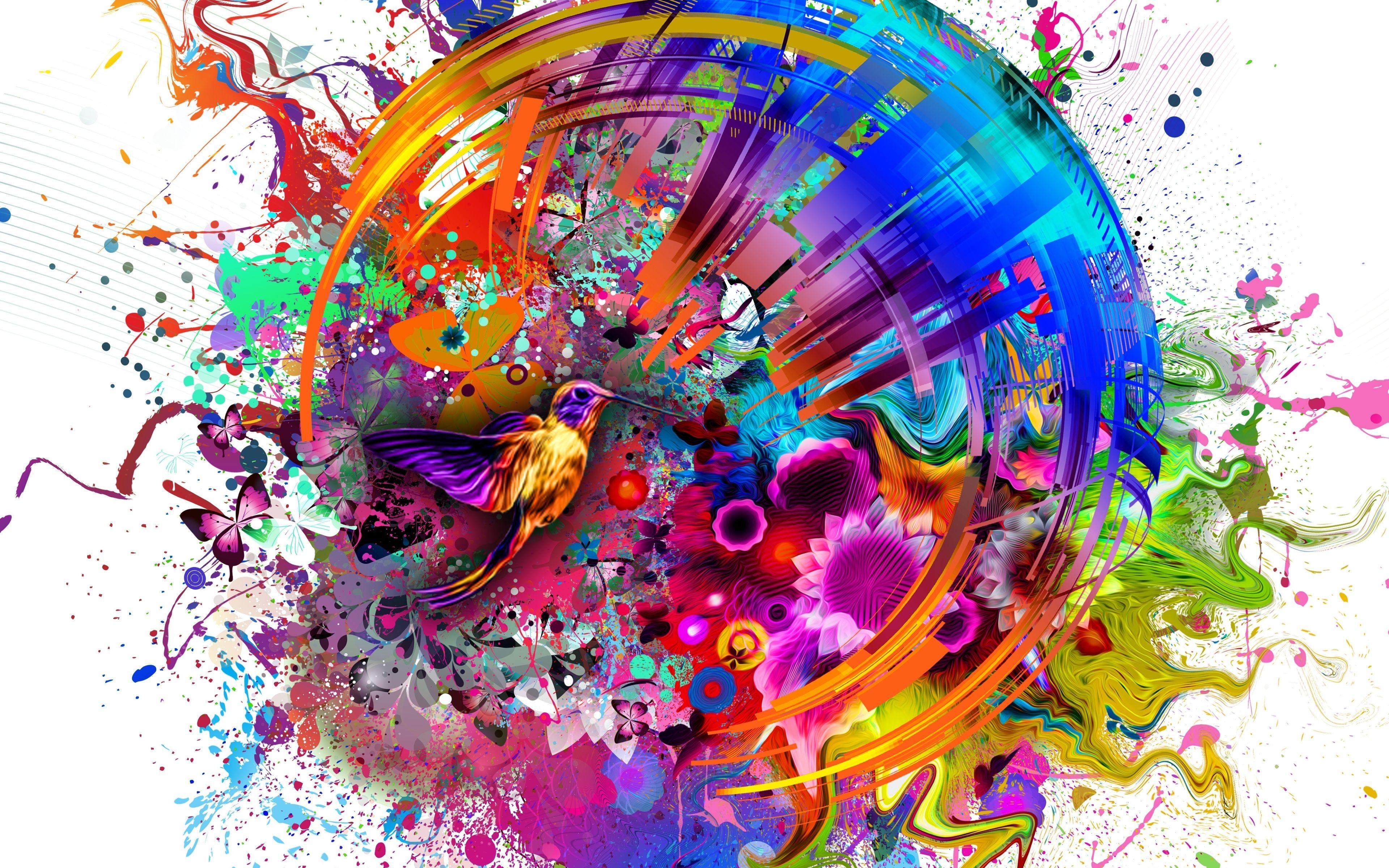 3839x2400 Colorful Full 4K Wallpaper .