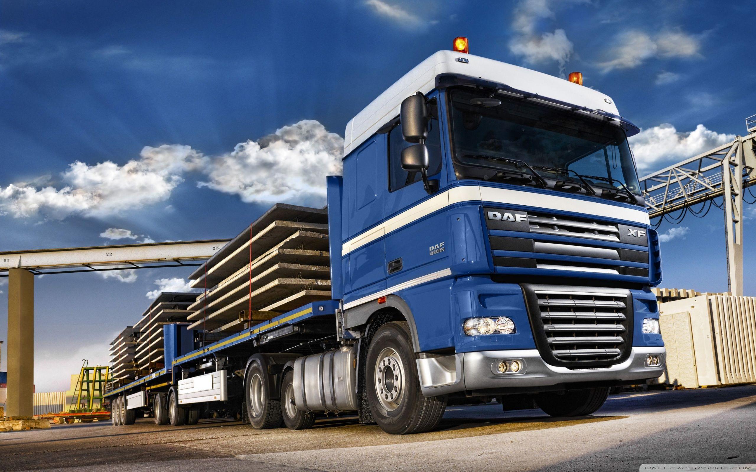 2560x1600 Blue DAF XF105 Truck Ultra HD Desktop Background Wallpaper for 4K UHD TV : Tablet