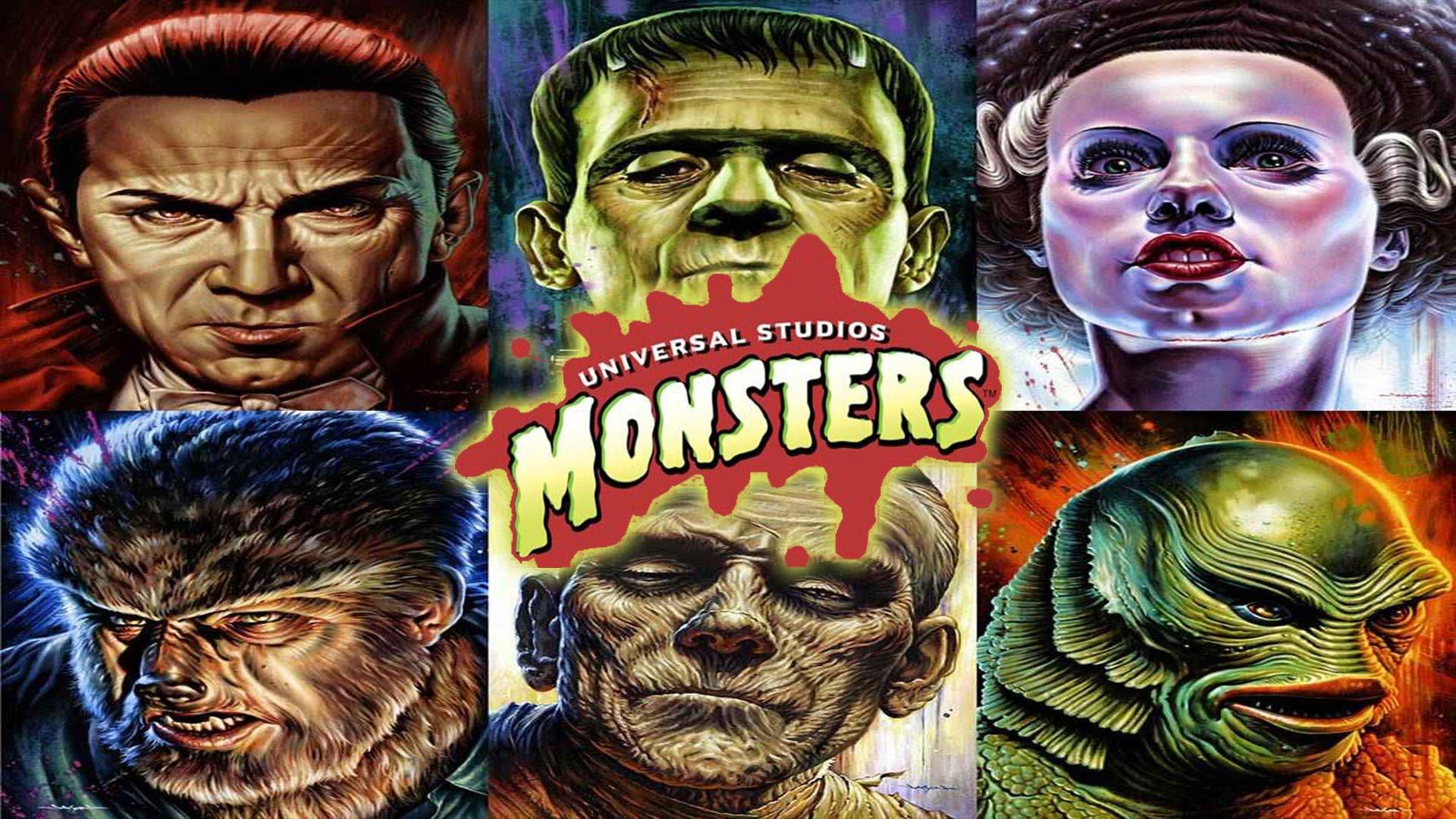 1920x1080 Universal Monsters Wallpaper