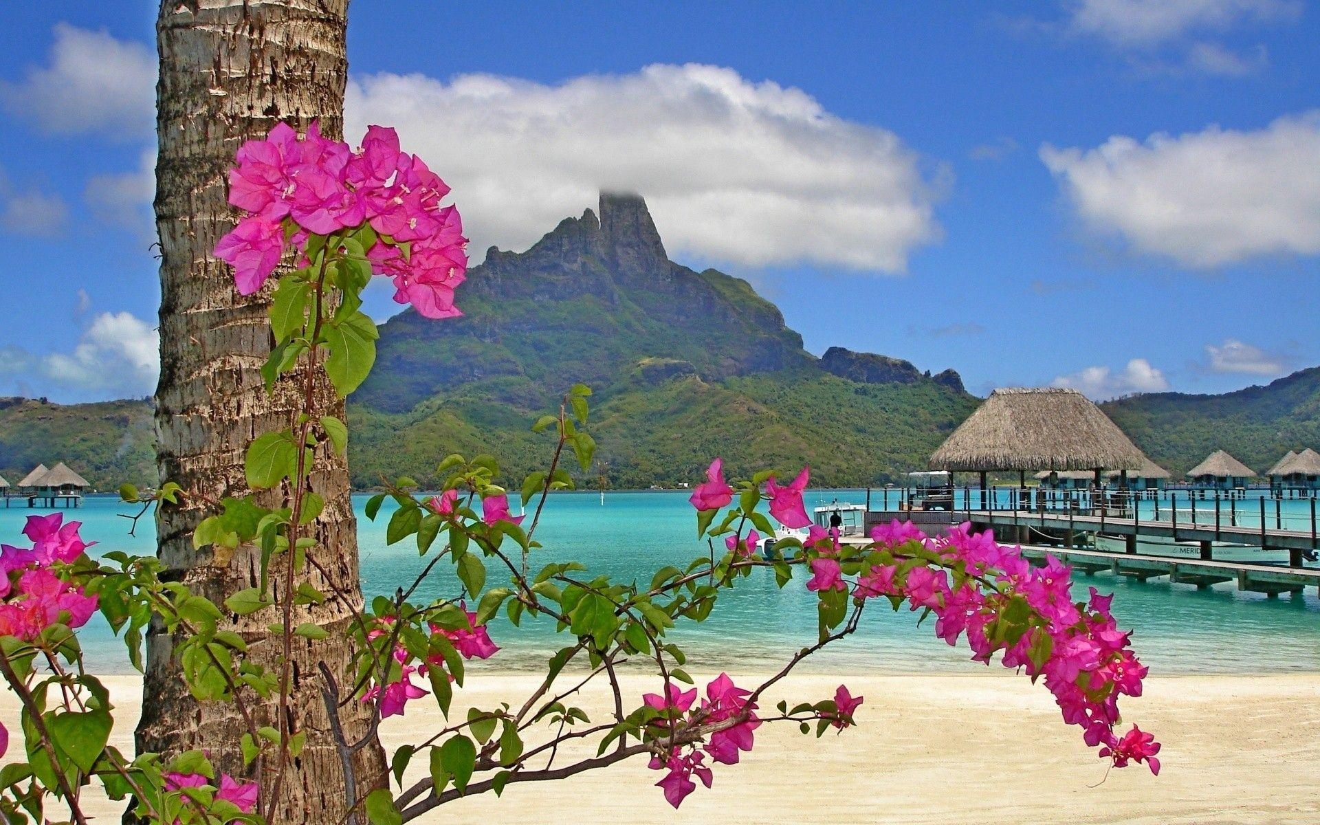1920x1200 Bora Bora Landscape