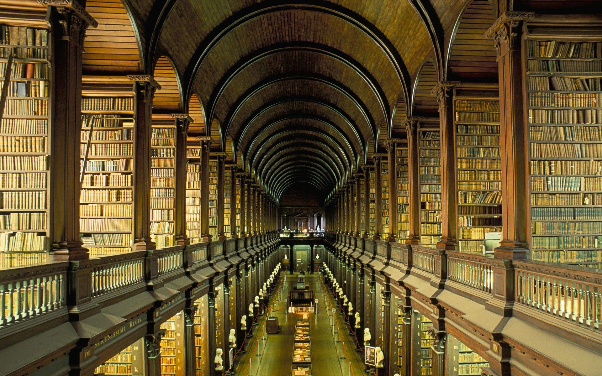 1920x1200 #vintage, #books, #old, #architecture, #Dublin, #college, #Trinity College, #Trinity College Library, #Ireland, #library, #shelves, wallpaper. Mocah HD Wallpaper