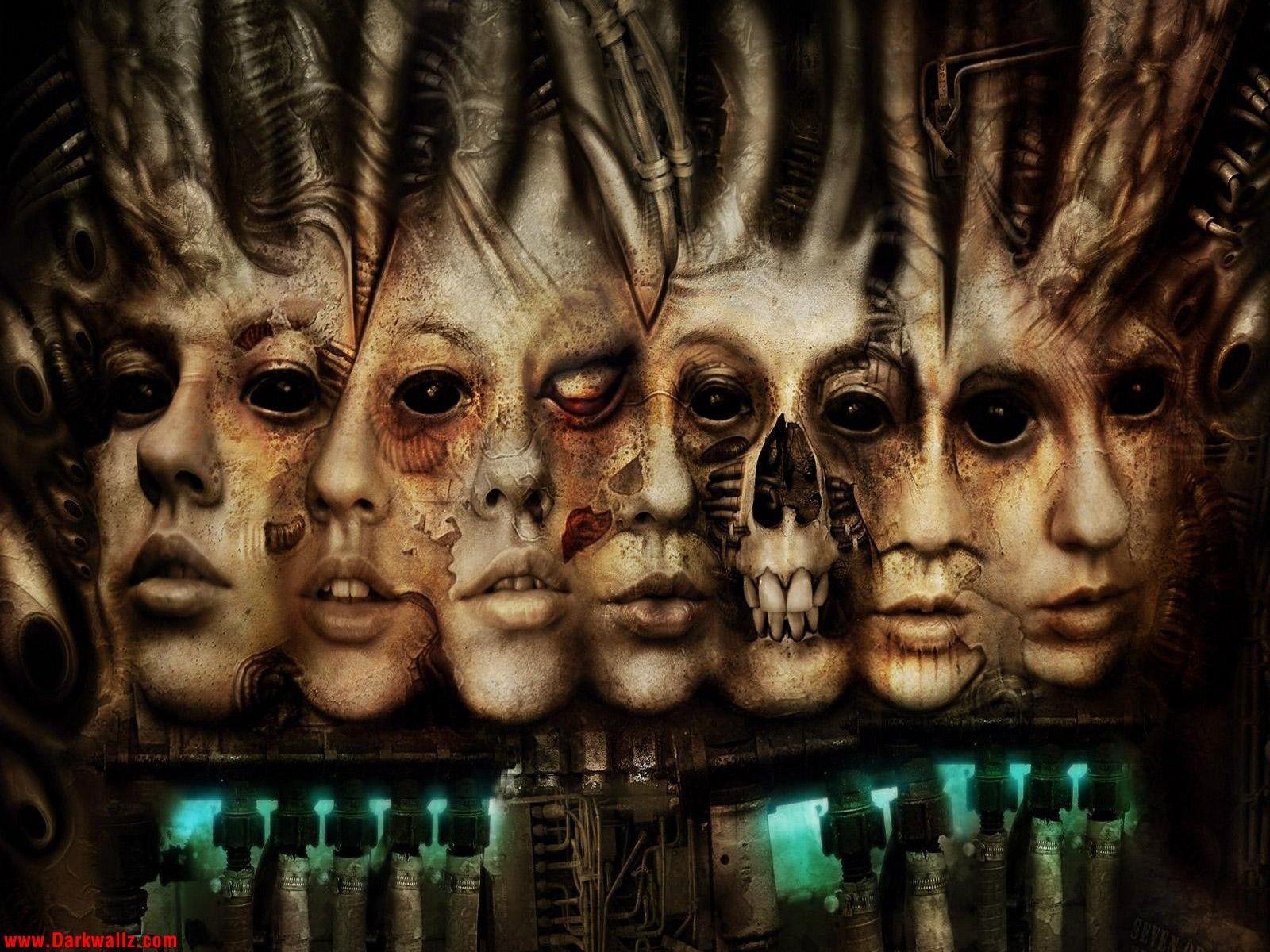 1600x1200 Scary. Dark artwork, Horror, Sci fi wallpaper