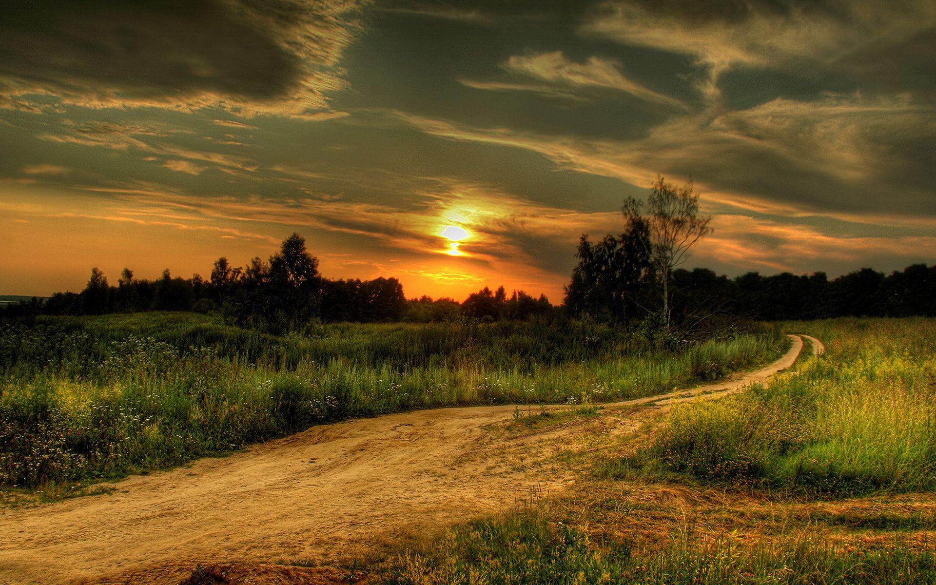 1920x1200 Best Anime Wallpaper Kami: Free Road To The World Wallpaper