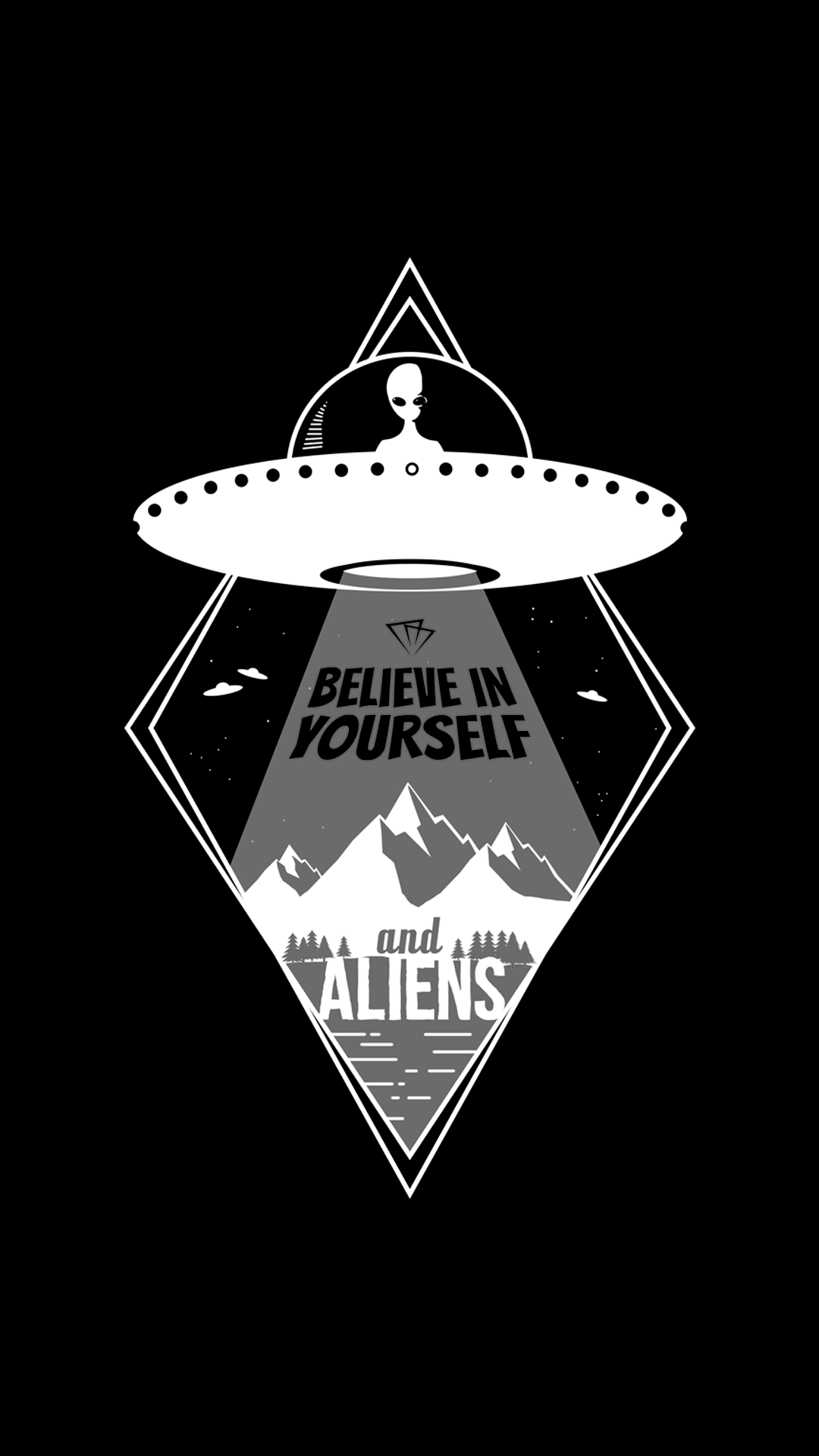 1080x1920 Funny Alien Phone Wallpaper .