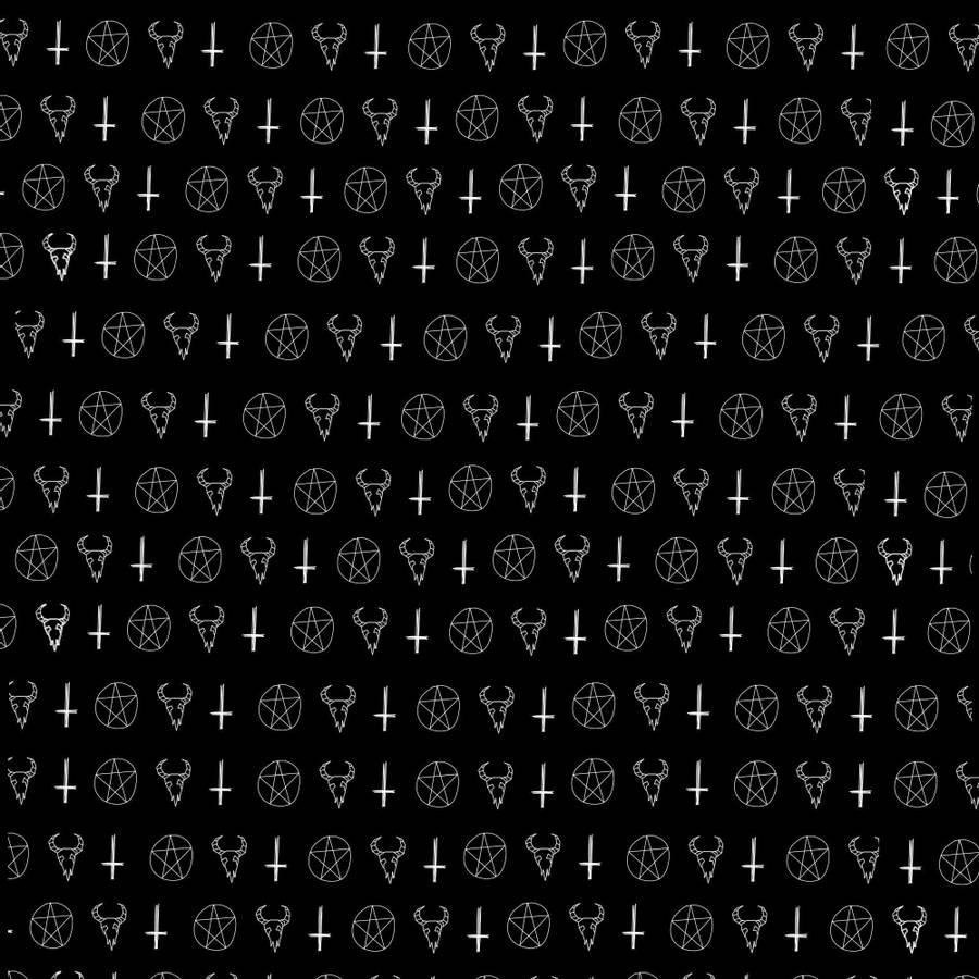 900x900 Download Hail Satan Wallpaper