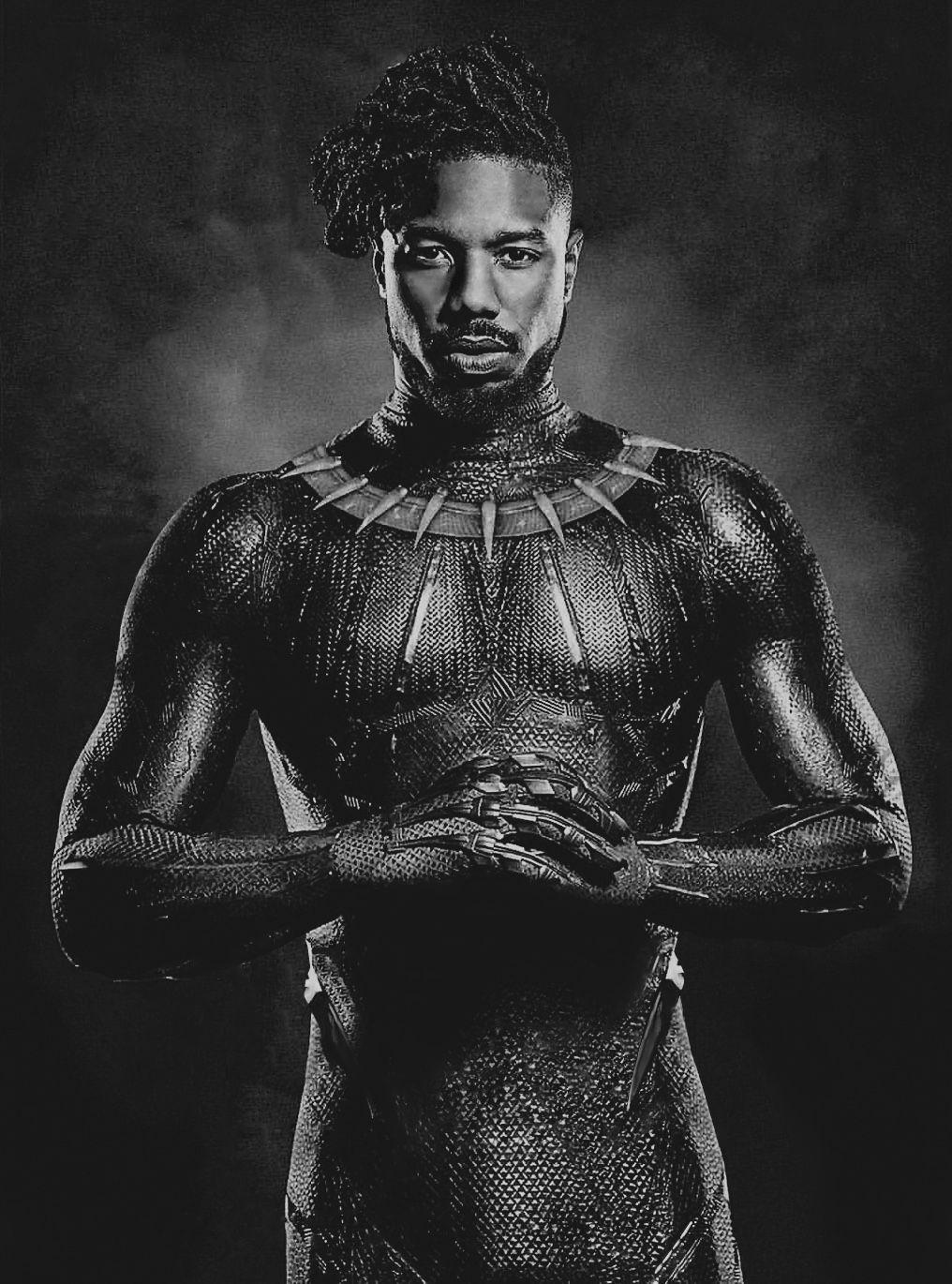 Black Panther Erik Killmonger Wallpapers Top Free Black Panther Erik