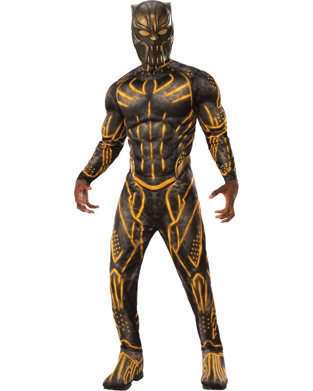 1024x1280 Black Panther Erik Killmonger Suit Deluxe Men's Costume