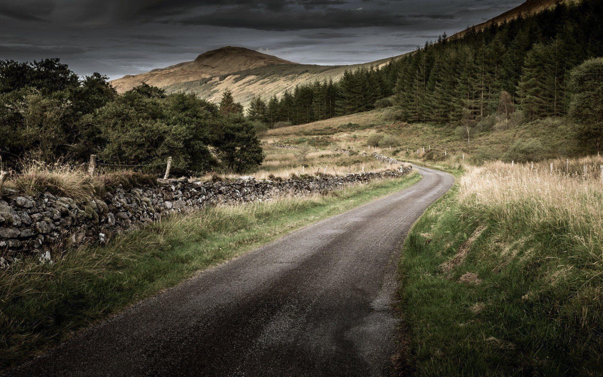 1920x1200 Country Road England Wallpaper .