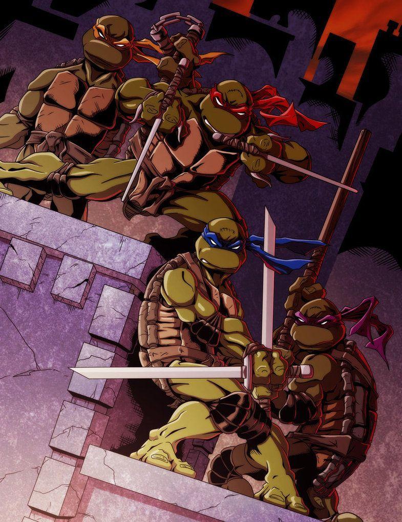 785x1017 TMNT color. Teenage mutant ninja turtles artwork, Ninja turtles artwork, Teenage ninja turtles