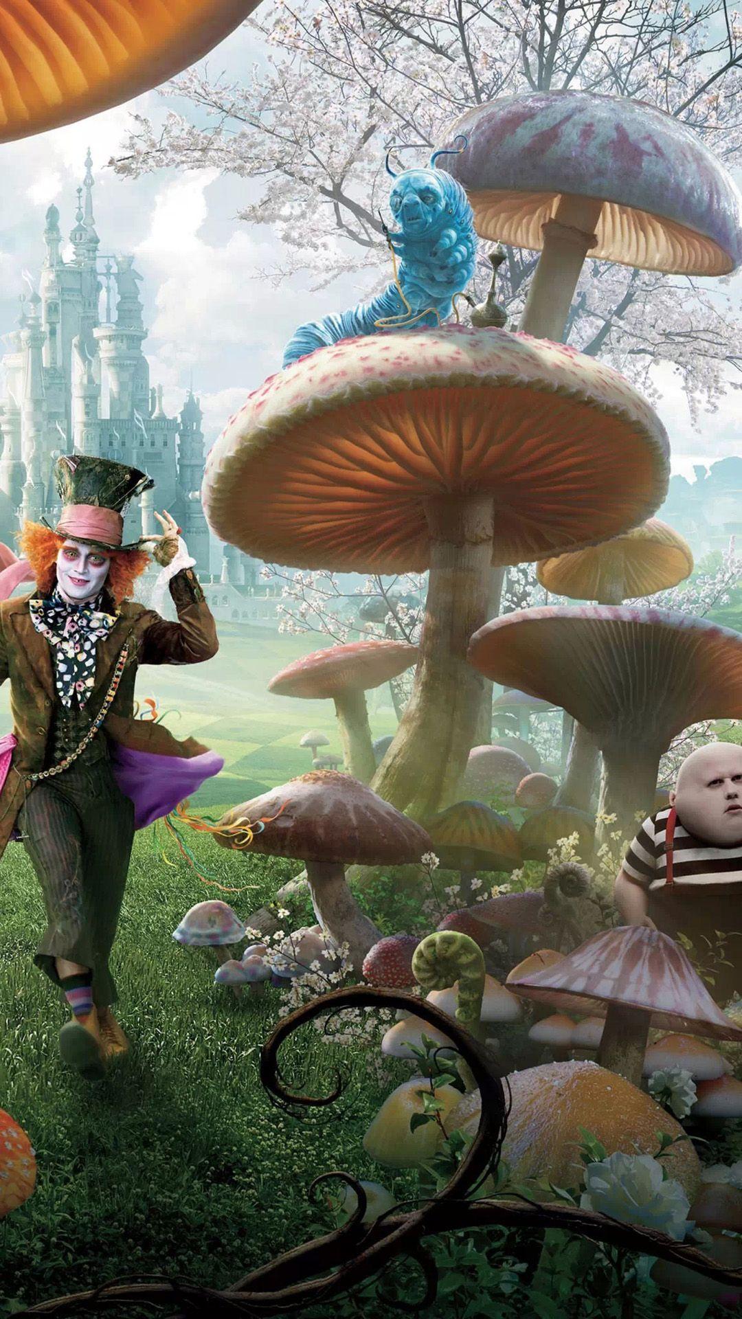 1080x1920 Alice In Wonderland iPhone Wallpaper