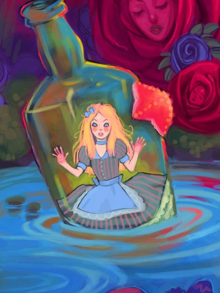 768x1024 Free download Alice In Wonderland iPhone Wallpaper [1080x1920] for your Desktop, Mobile & Tablet. Explore Alice in Wonderland Wallpaper. Alice in Wonderland Wallpaper, Alice In Wonderland Wallpaper, Alice in
