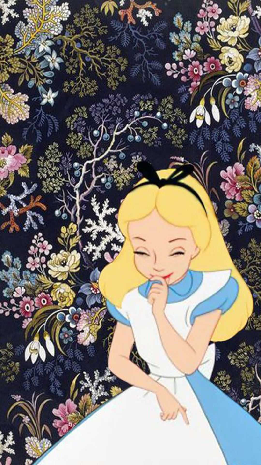 1080x1920 iPhone Alice In Wonderland Wallpaper Free HD Wallpaper