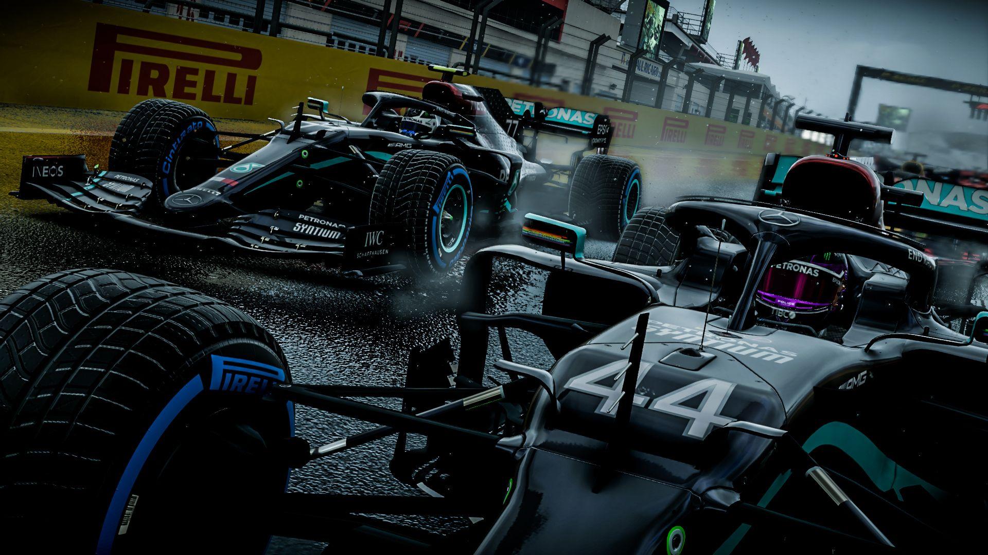 1920x1080 Formula 1 Lewis Hamilton Mercedes AMG F1 Power Racing Valteri Bottas HD F1 2020 Wallpaper