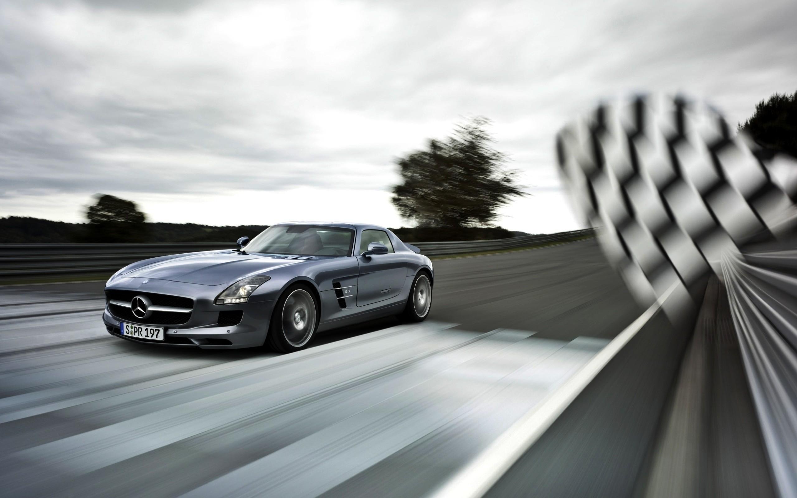 2560x1600 Mercedes Benz SLS Racing Wallpaper. Mercedes Benz SLS Racing