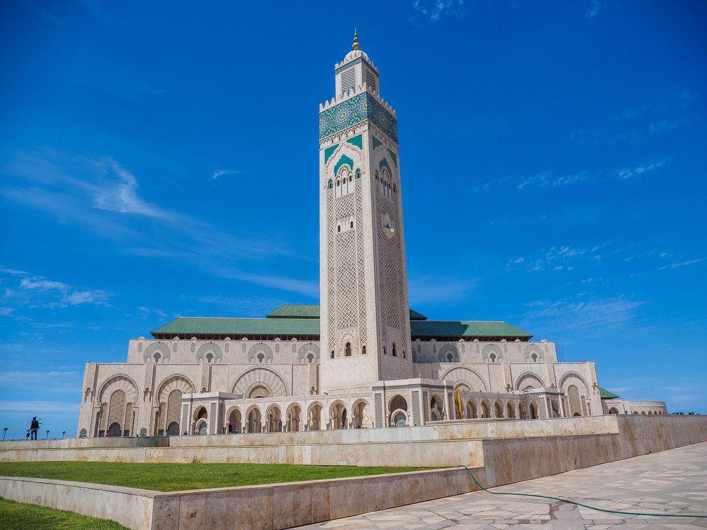 1024x768 Hassan II Mosque, Casablanca, Morocco. OLYMPUS DIGITAL CAME