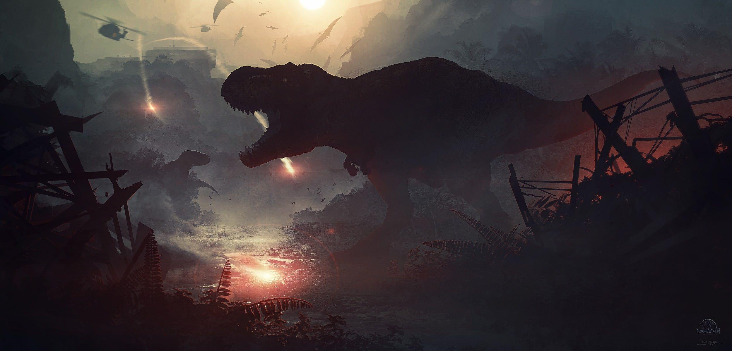 2500x1200 Hd Jurassic Park Wallpaper