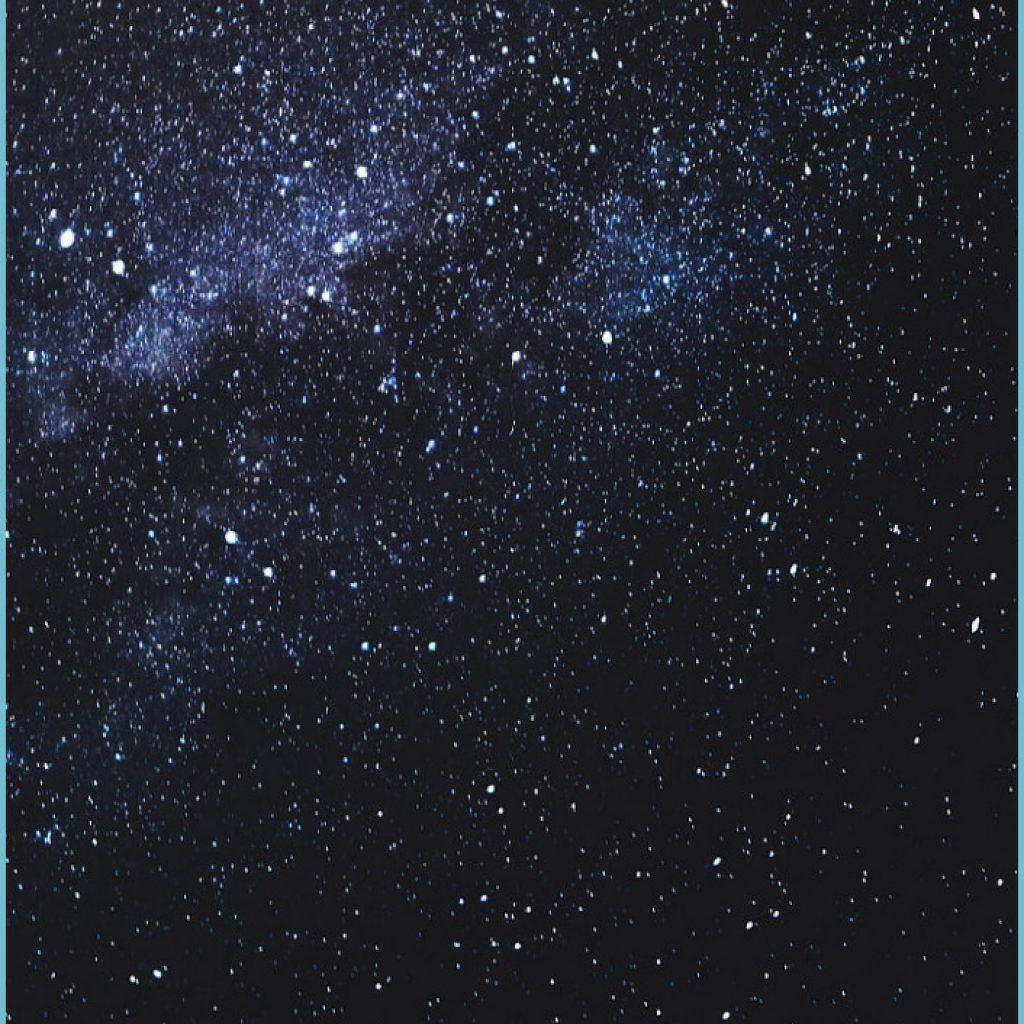 1024x1024 HD Wallpaper: Cosmic Wallpaper, Starry Sky, Stars, Galaxy, Night