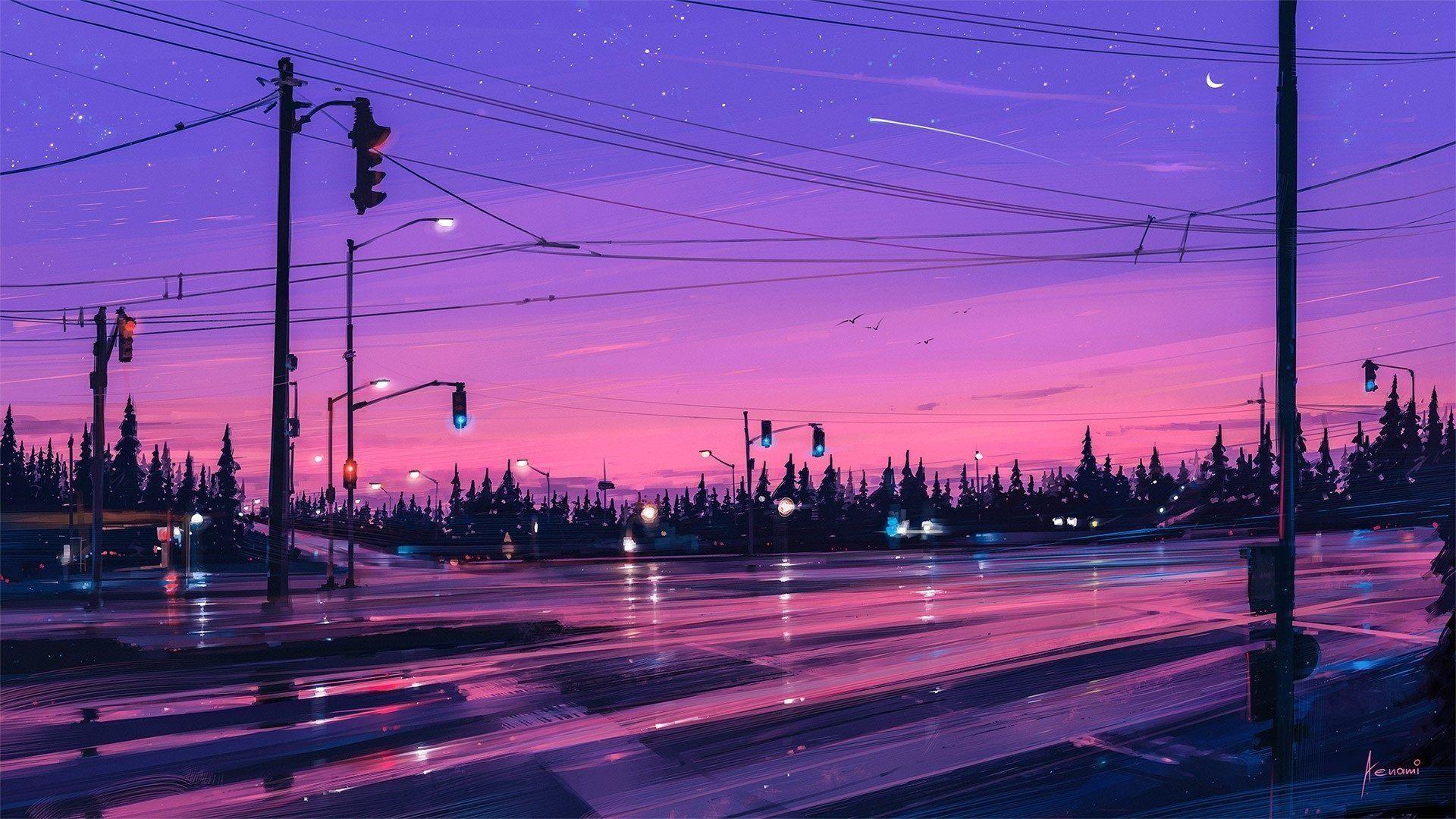 1920x1080 Blue Aesthetic Wallpaper