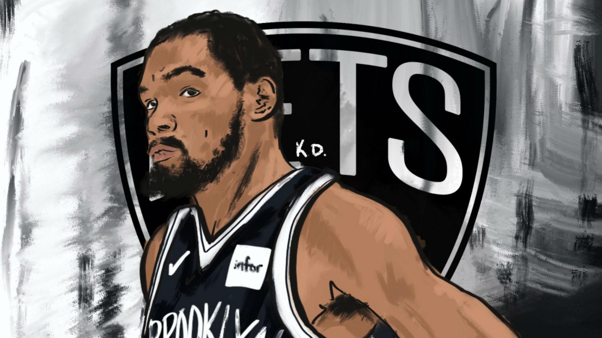 1920x1080 Kevin Durant 2021 Wallpaper