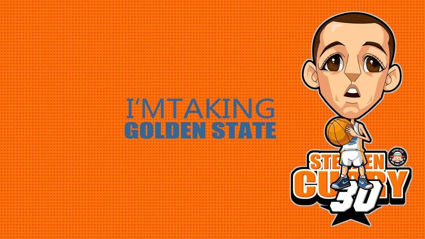 1440x810 Nba Cartoon Stephen Curry Golden State Warriors Player Nba. Nba stephen curry, Nba golden state, Stephen curry wallpaper