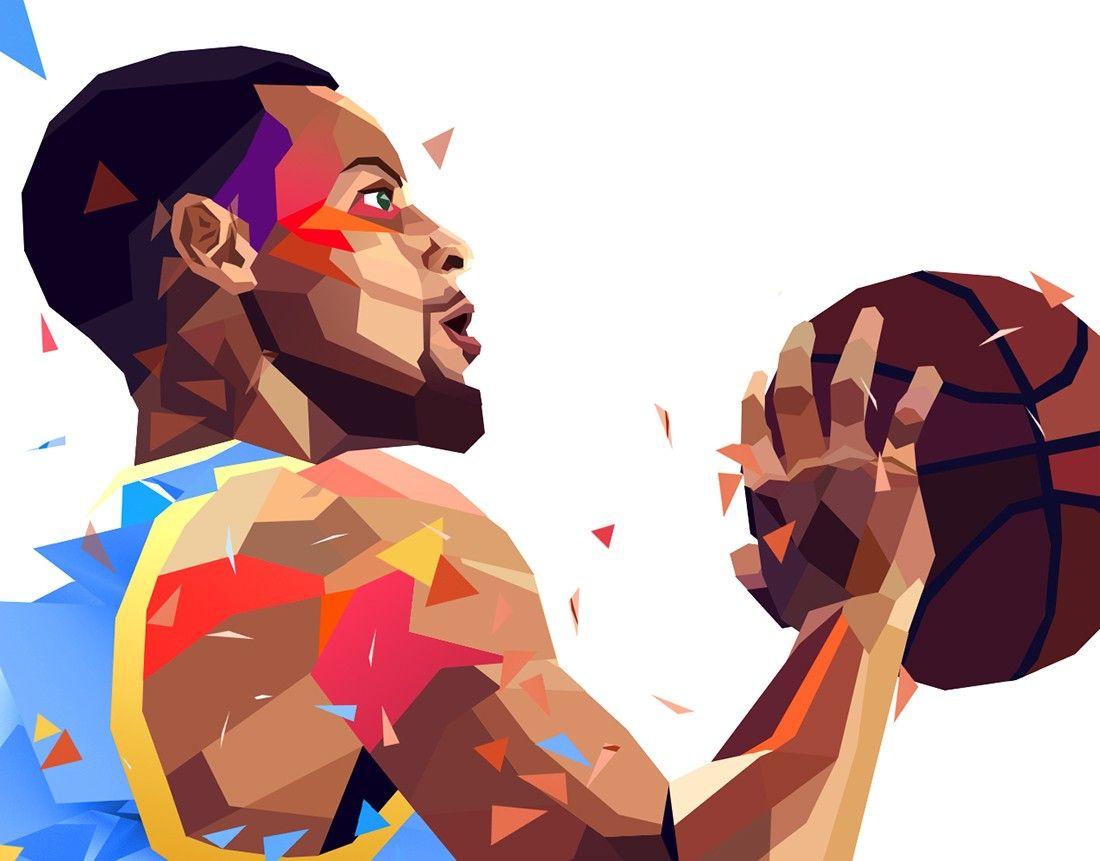1100x861 Basketball Cartoon Stephen Curry Wallpaper