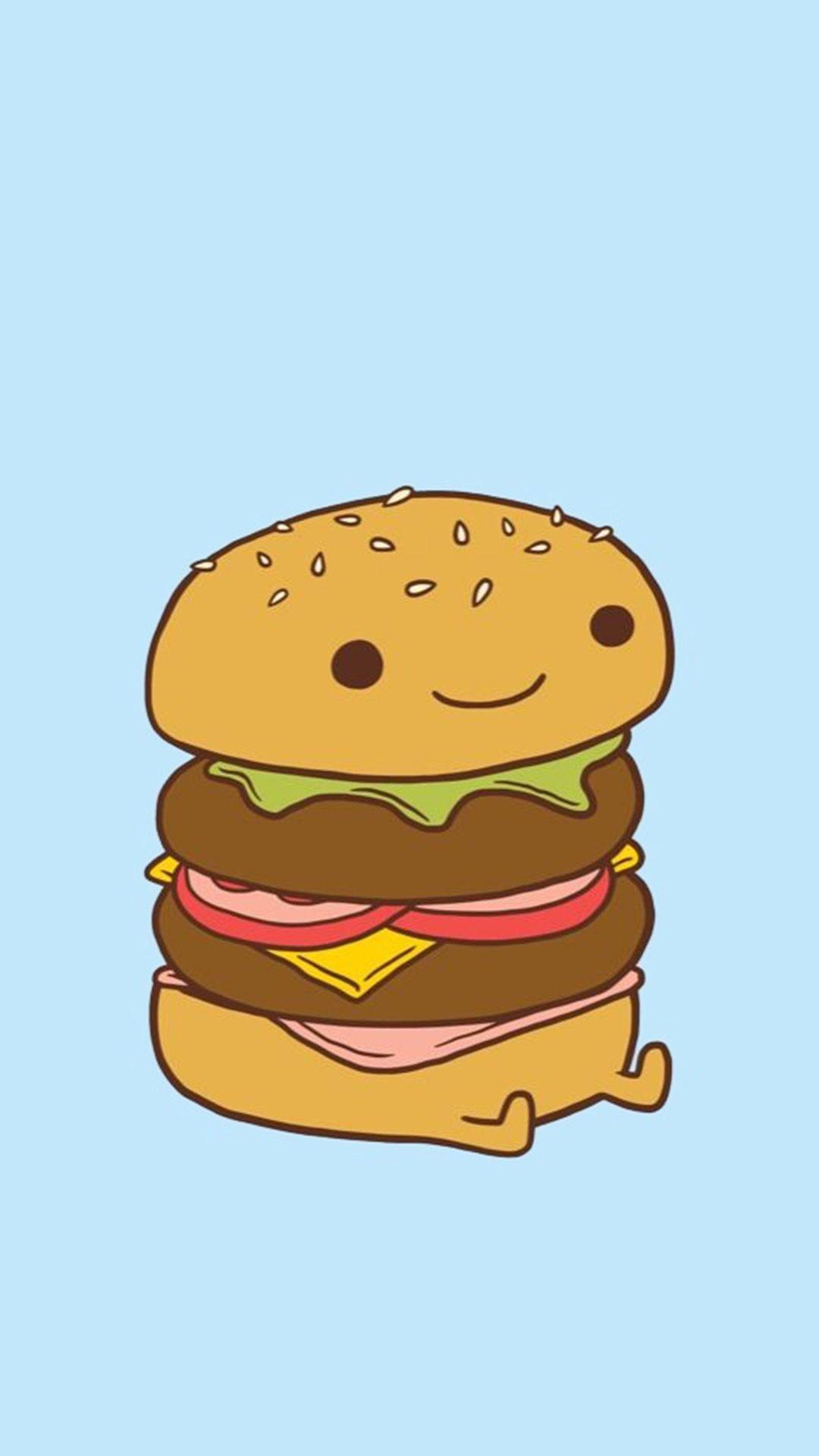 1080x1920 Cartoon Aesthetic Food Wallpaper