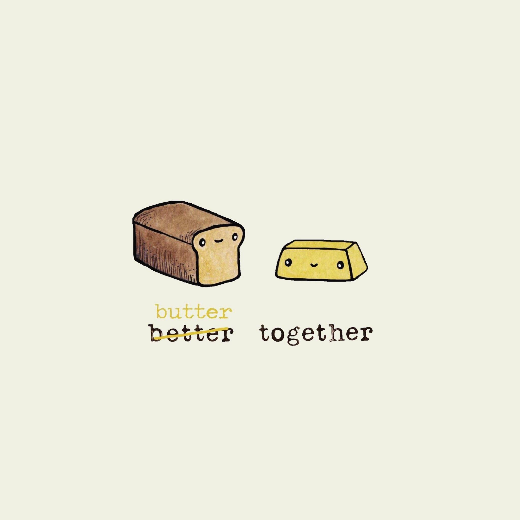 2048x2048 iPhone Kawaii Cute Food Wallpaper