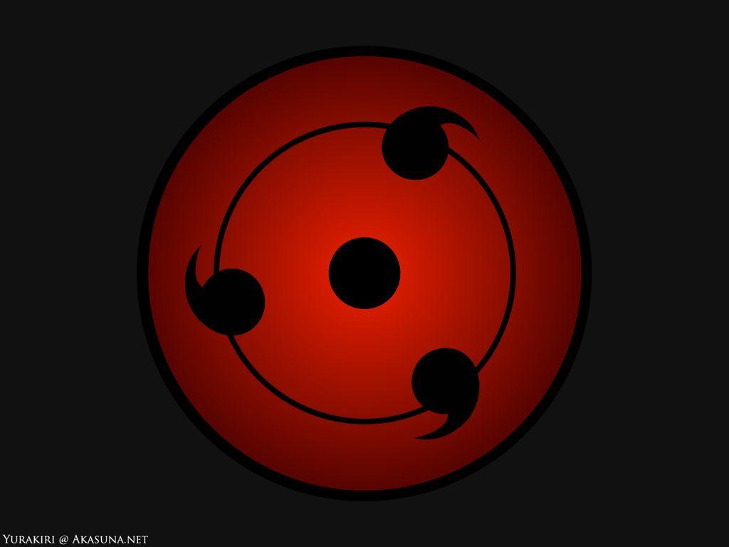 1024x768 Sharingan Eye Wallpaper