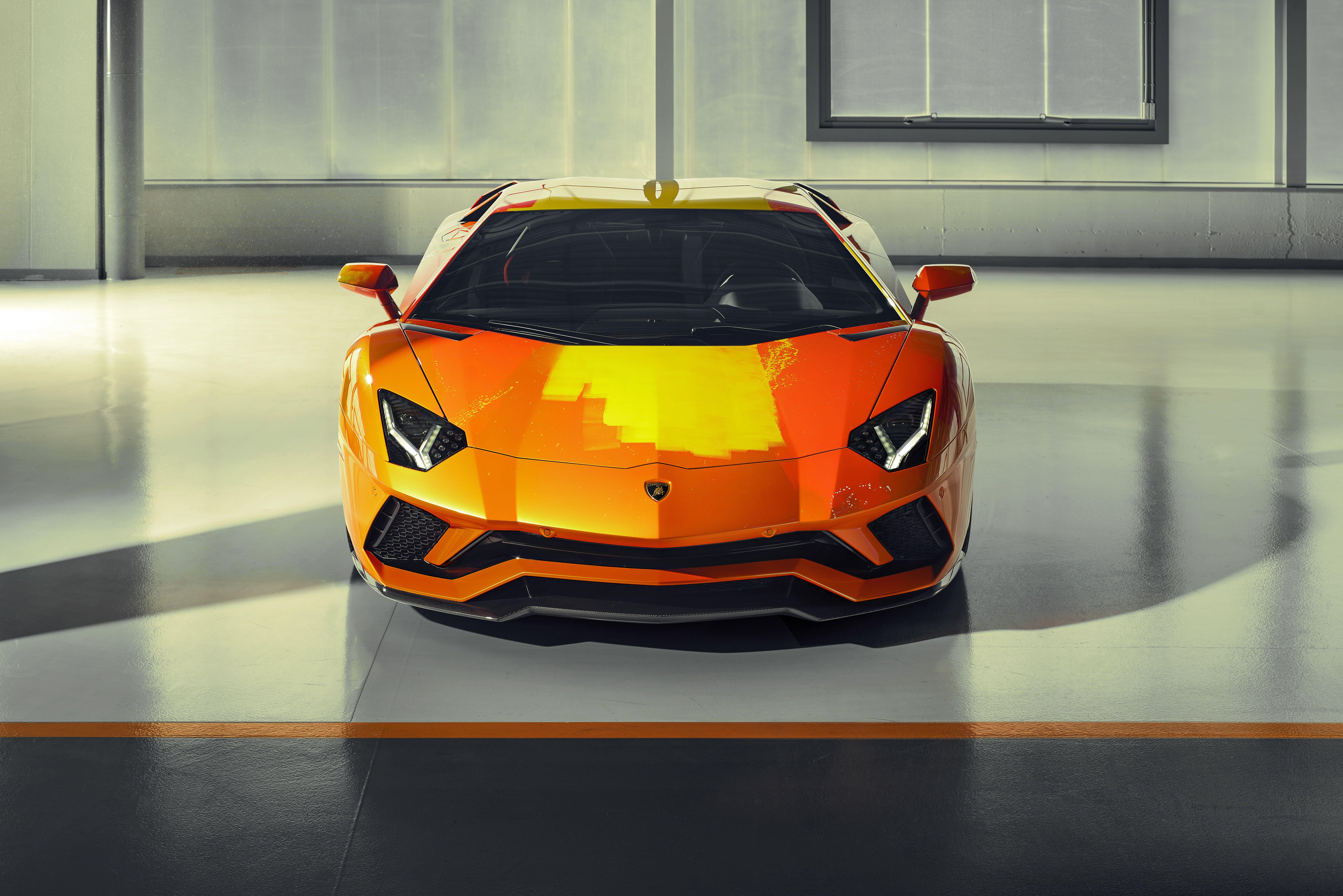 7952x5304 Lamborghini Aventador S Front View 8k HD 4k Wallpaper, Image, Background, Photo and Picture