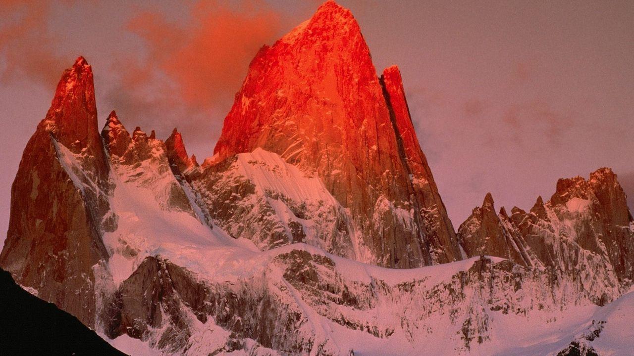 1280x720 patagonia argentina mountain rock top eveni HD Wallpaper. Find HD Wallpaper