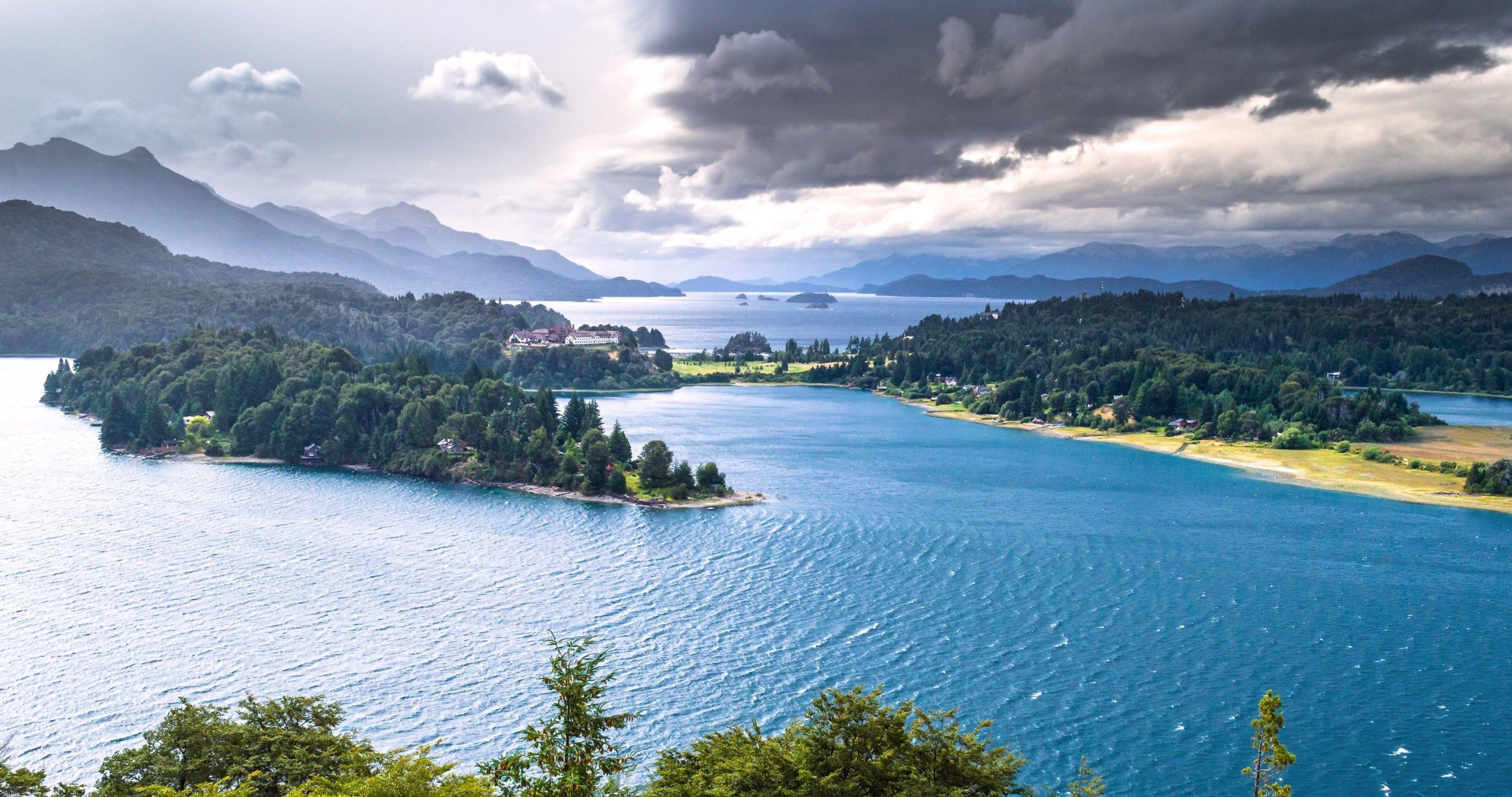 4096x2160 nahuel huapi lake patagonia argentina 4k ultra HD wallpaper High quality walls