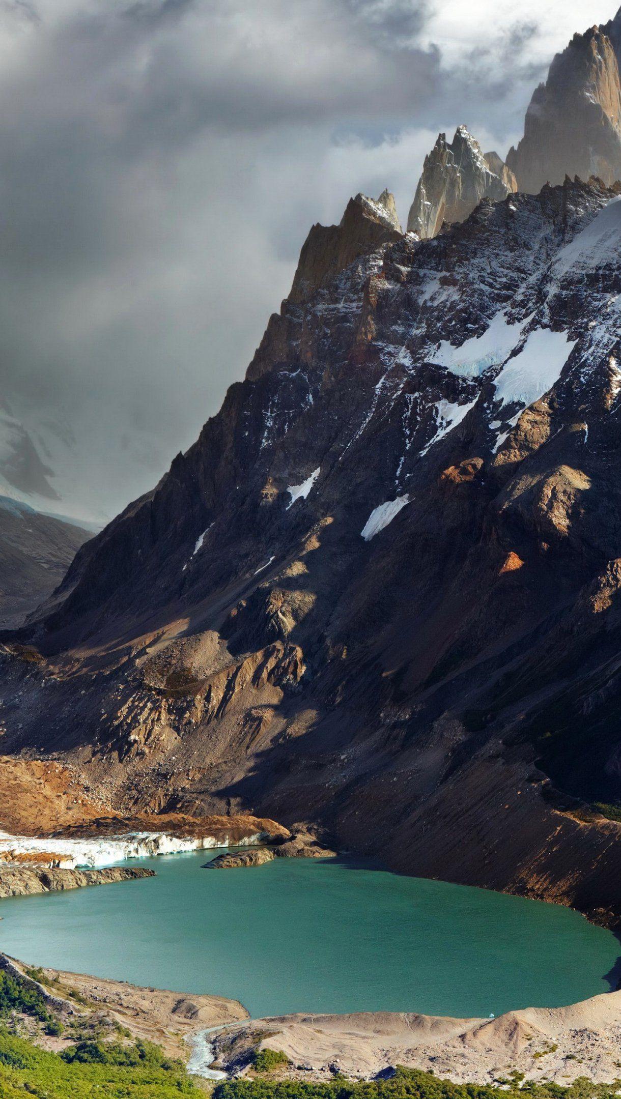 1220x2160 Mountains in Patagonia Argentina Wallpaper 4k Ultra HD