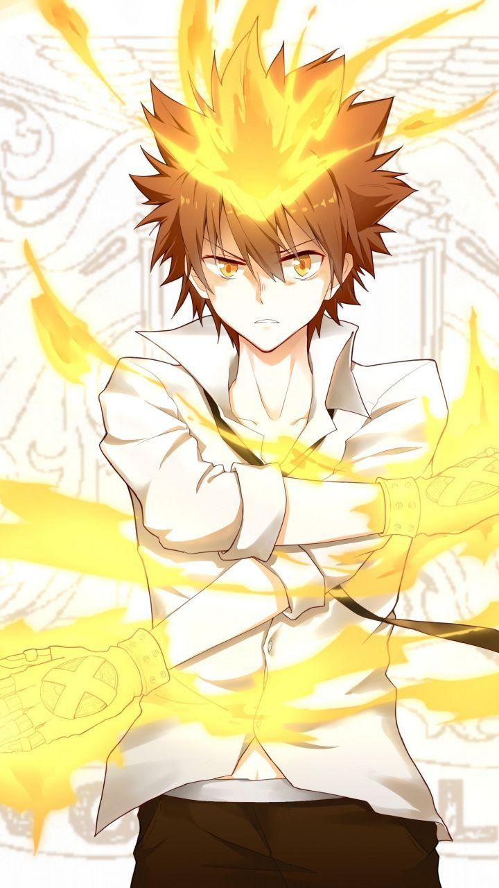 720x1280 Katekyo Hitman Reborn Tsuna HD Wallpaper