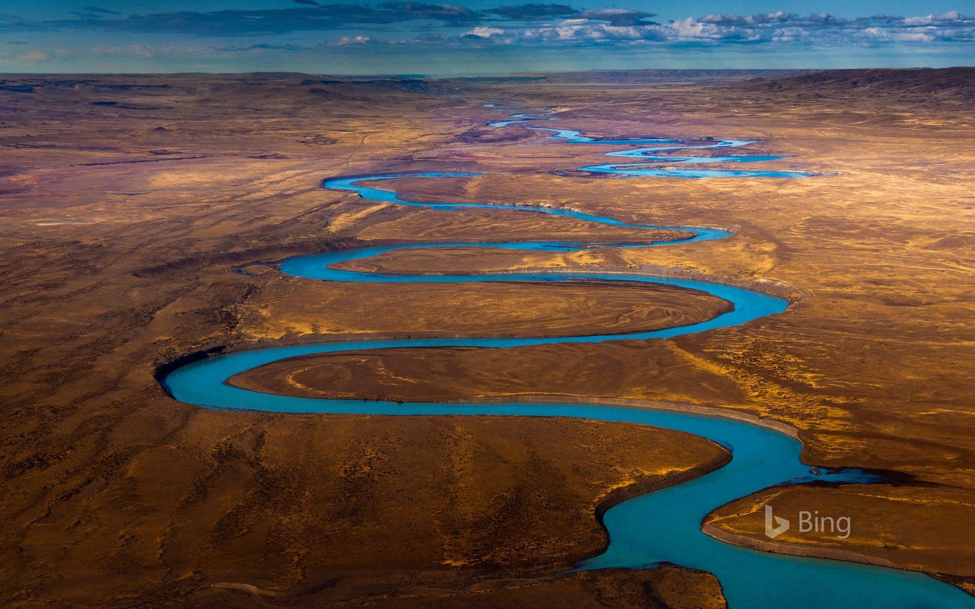 1920x1200 Santa Cruz River, Patagonia, Argentina
