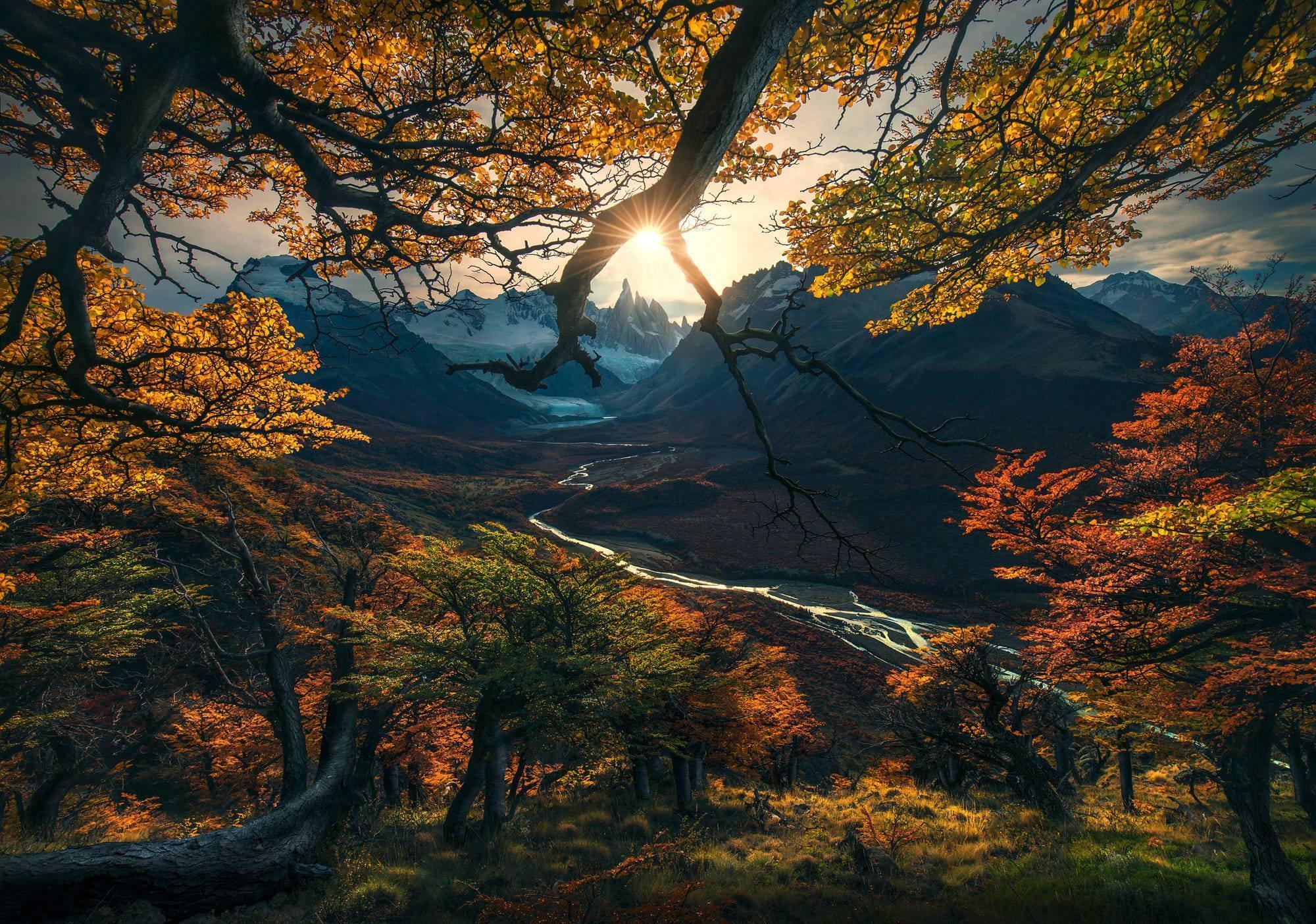 2000x1404 Change of Seasons in Patagonia, Argentina [2000 x 1404]