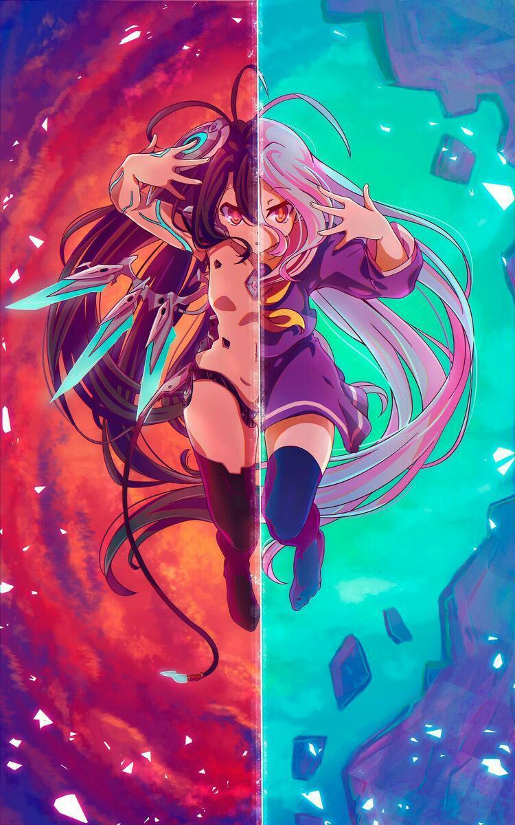 750x1200 Shiro No Game No Life Wallpaper