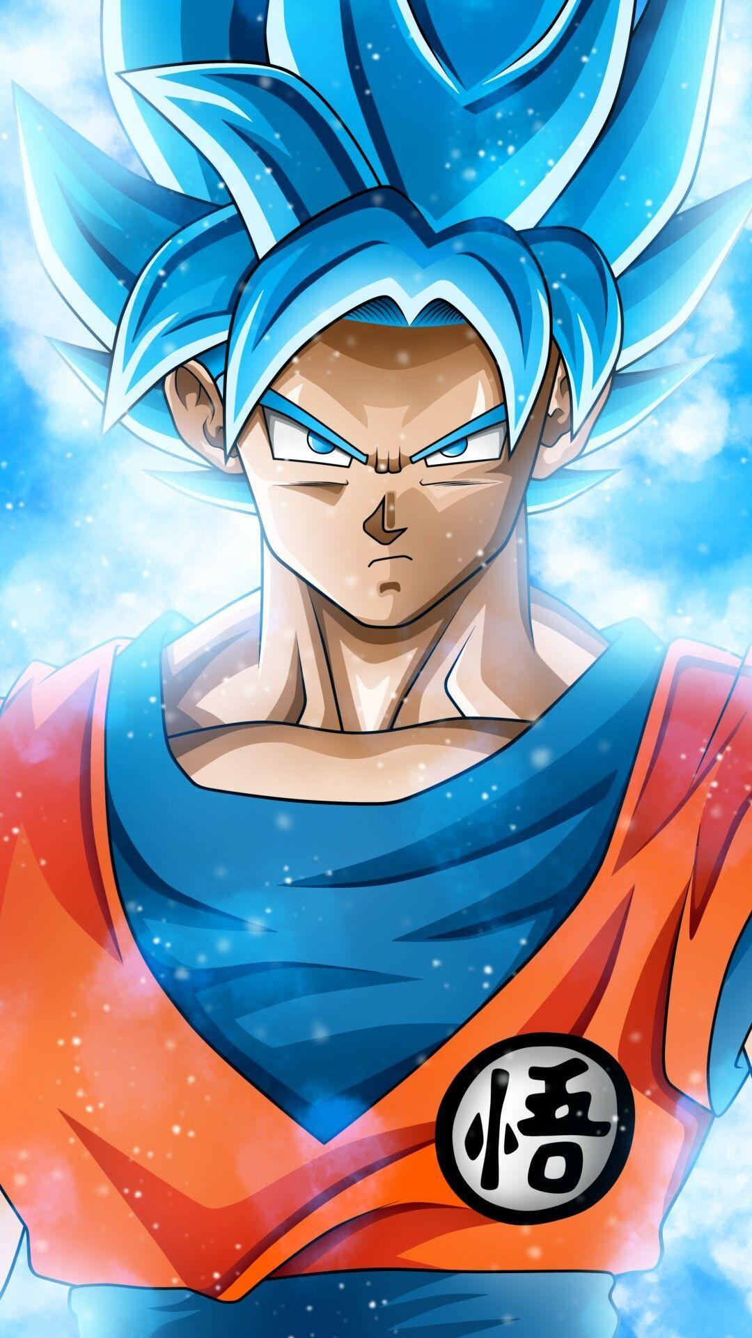 1080x1920 Goku Super Saiyan Blue Phone Wallpaper