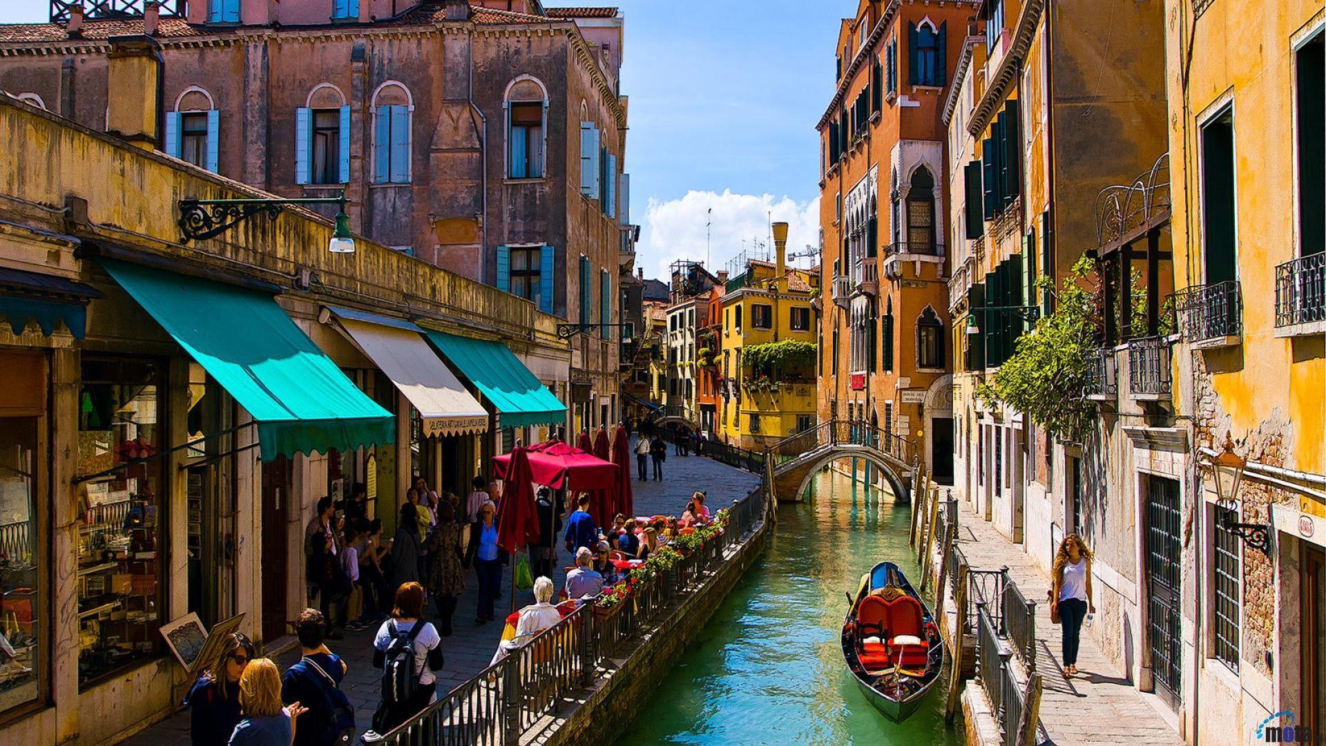 1920x1080 Venice Italy Desktop Wallpaper .