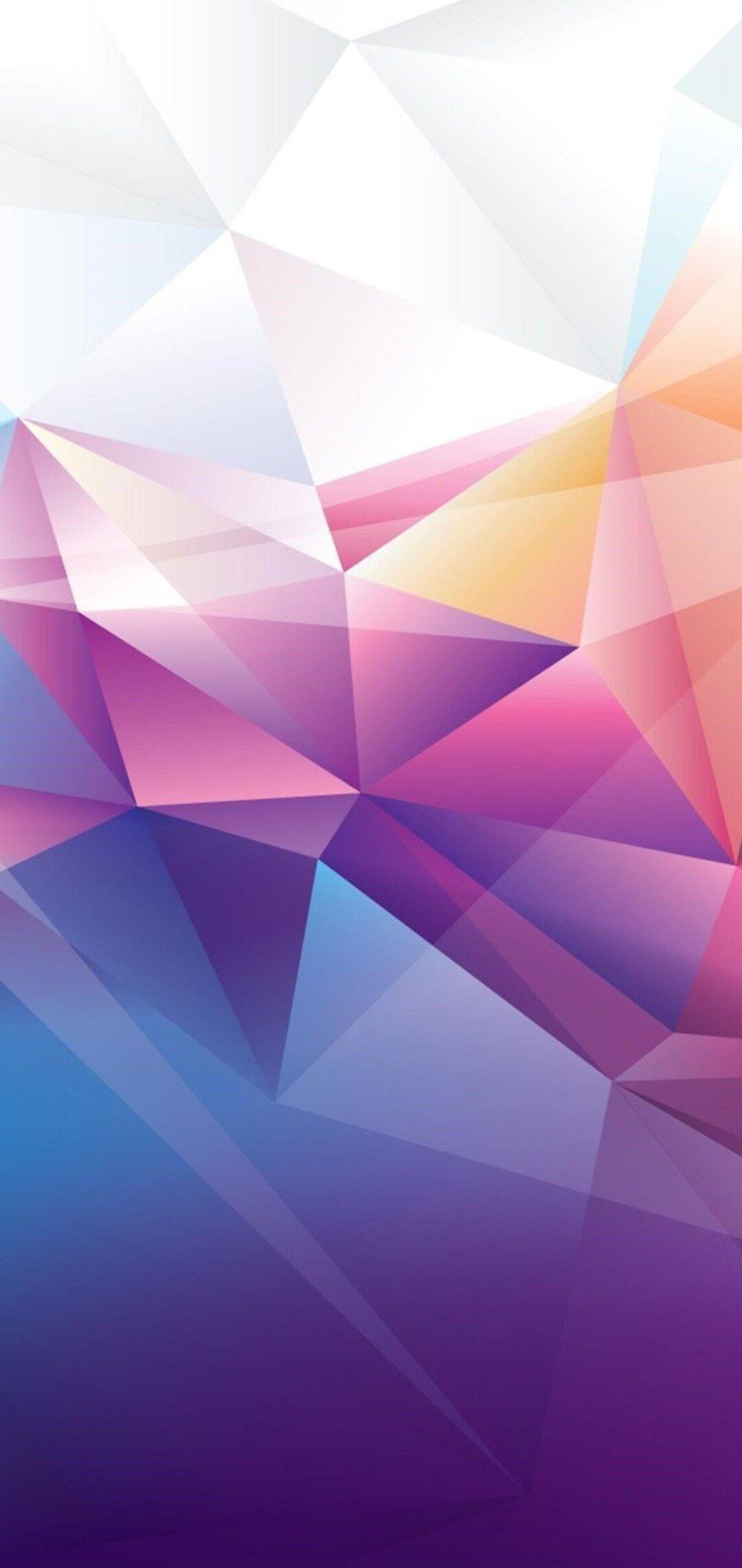 1080x2280 Colorful Polygons One Plus Huawei p Honor view Vivo y Oppo f Xiaomi Mi A2 HD 4k Wallpaper, Image, Background, Photo and Picture