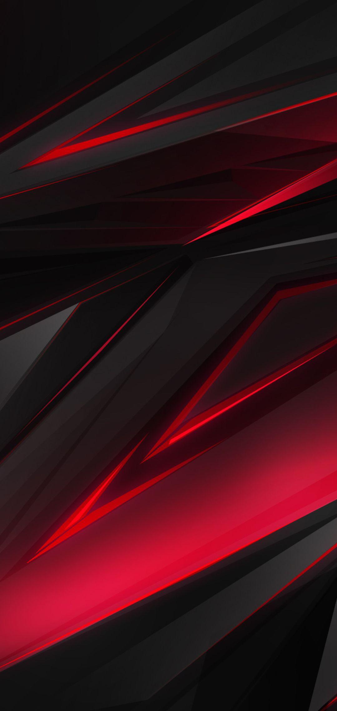 1080x2280 Polygonal Abstract Red Dark Background One Plus Huawei p Honor view Vivo y Oppo f Xiaomi Mi A2 HD 4k Wallpaper, Image, Background, Photo and Picture