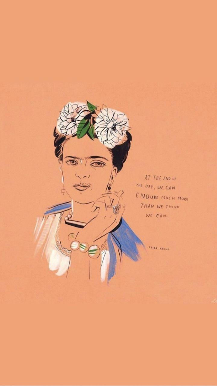 720x1280 Frida Kahlo iPhone Wallpaper