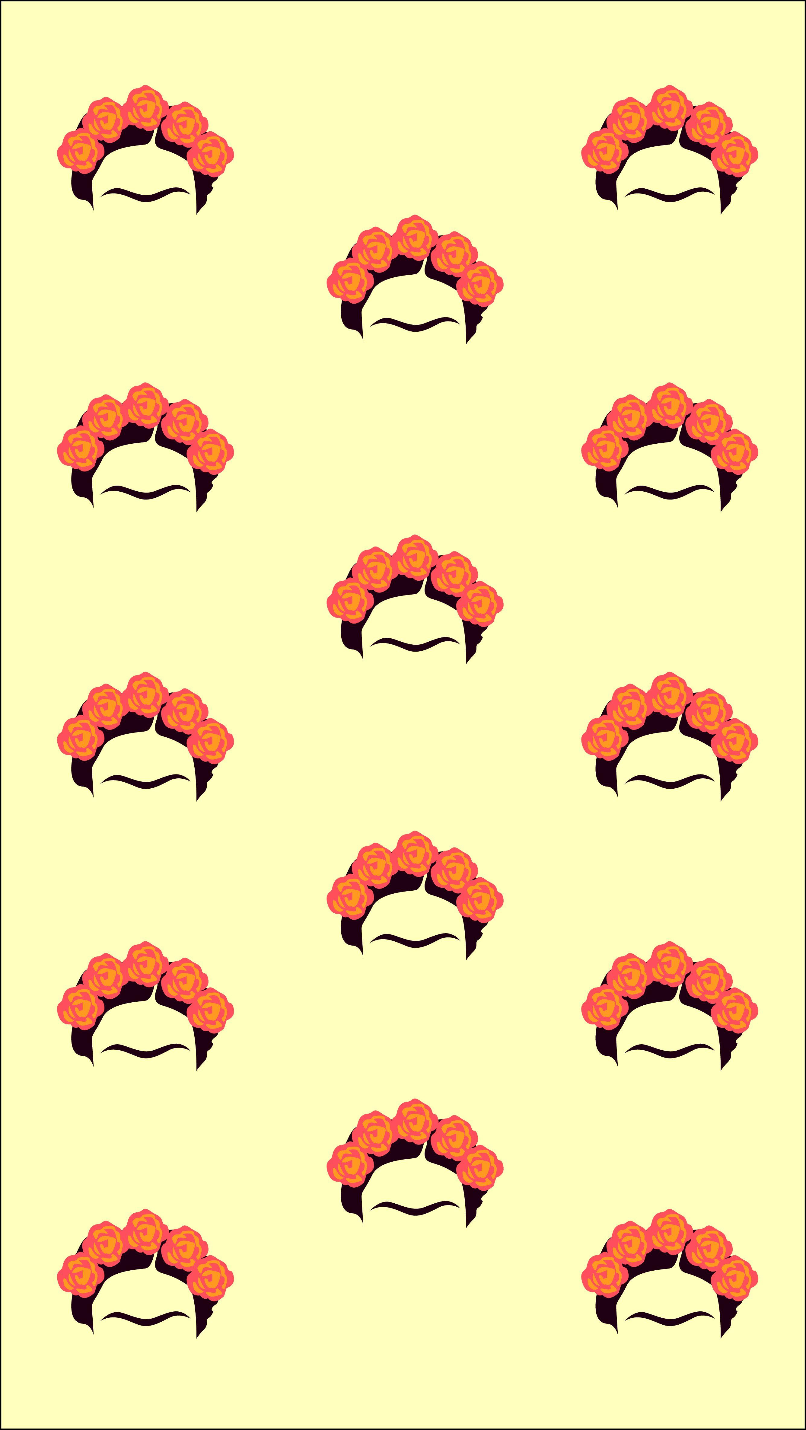 2671x4738 Frida Kahlo iPhone Wallpaper